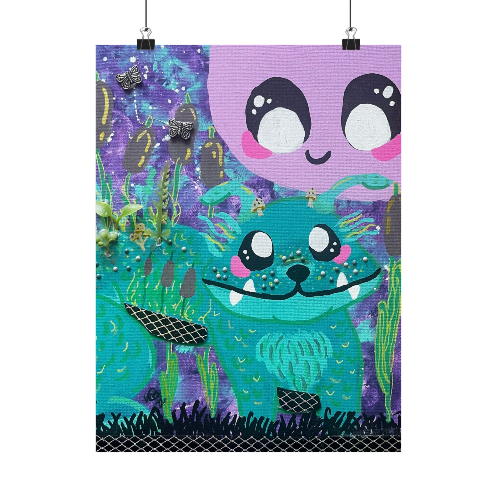 Cute Cryptid- Dobhar-Chu Poster