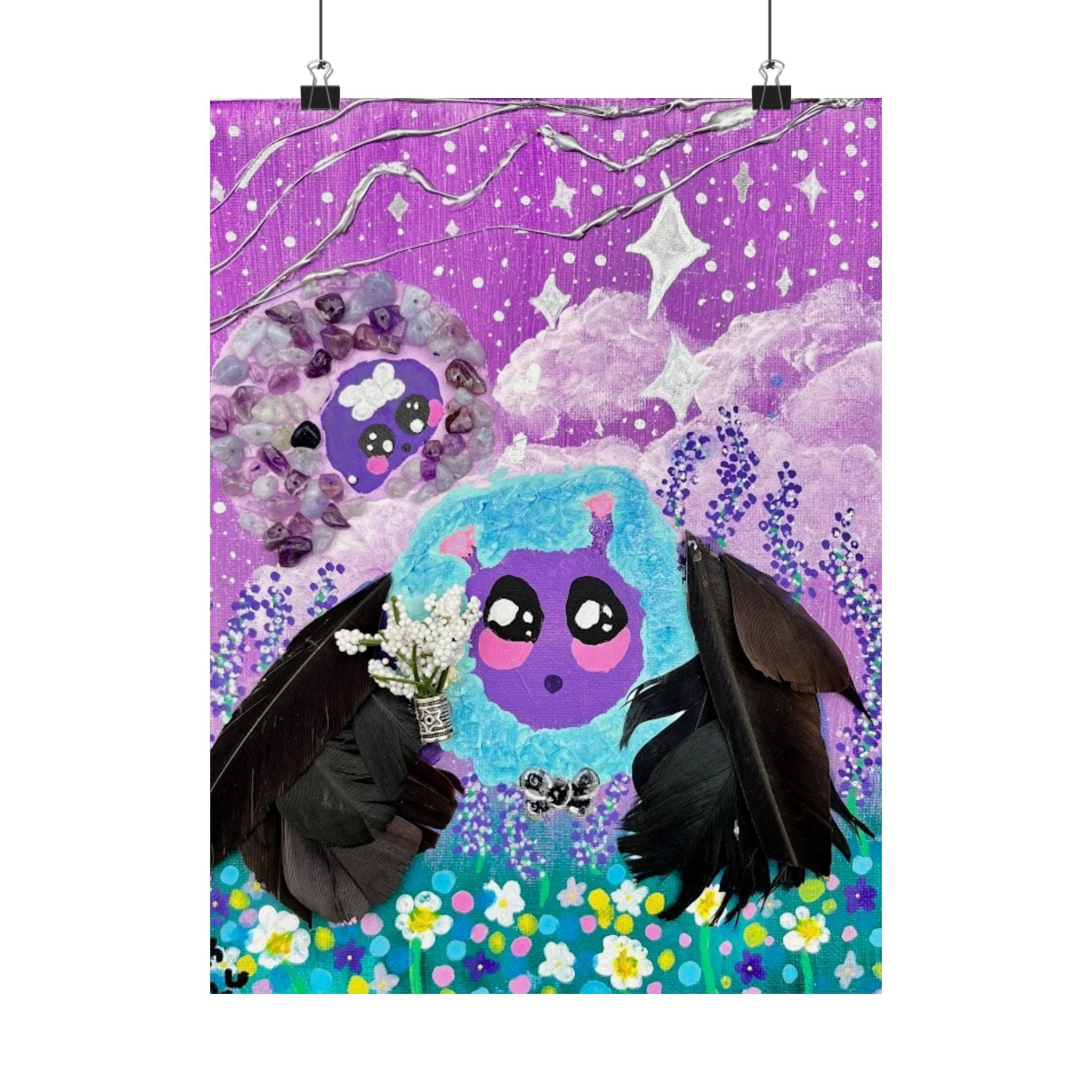 Cute Cryptid- Mothman Poster
