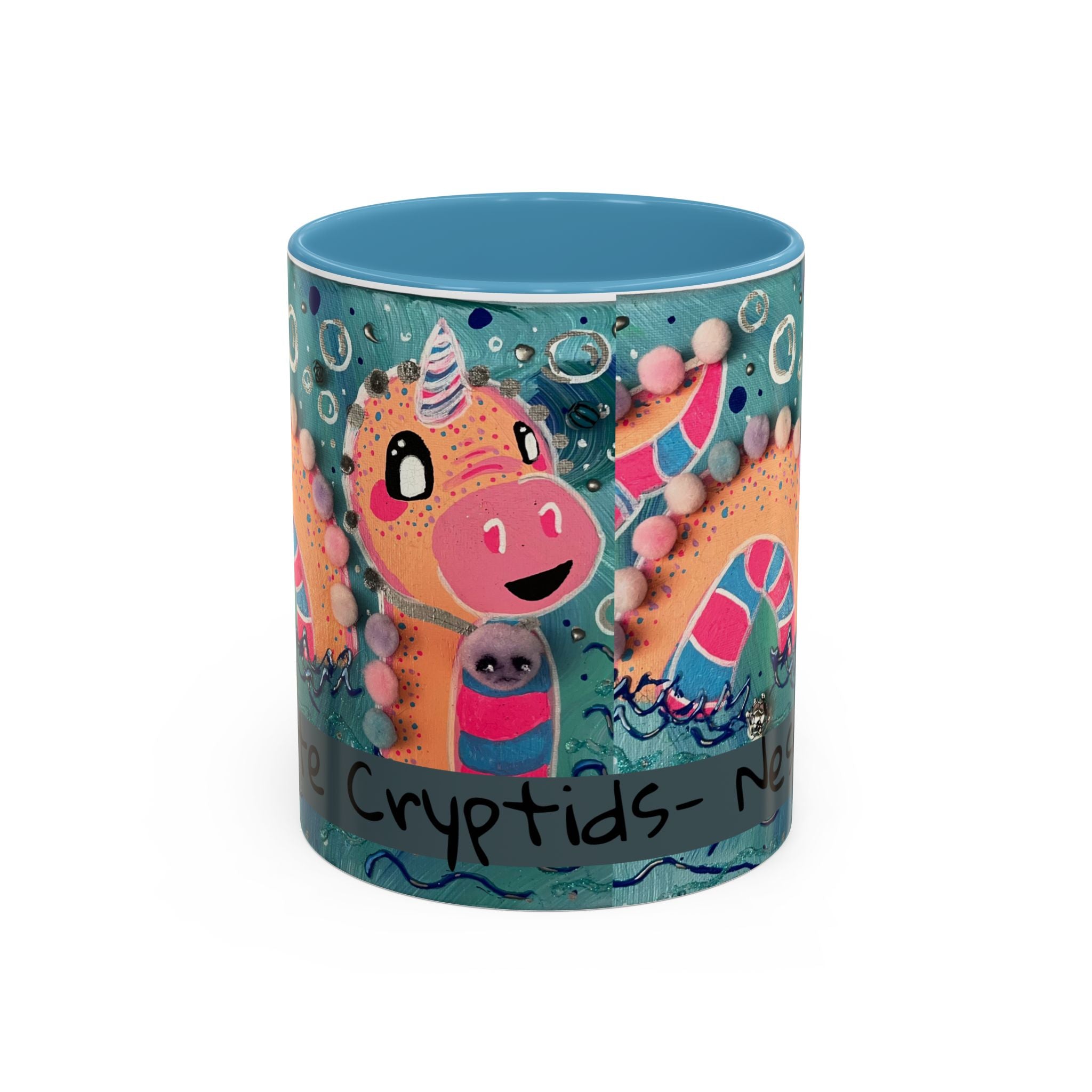 Cute Cryptids- Nessie Loch Ness Monster Coffee Mug