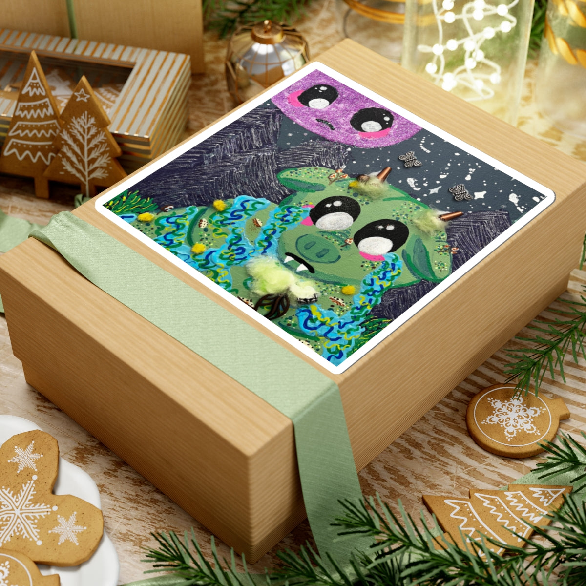 Cute Cryptid- Squonk STICKERS!!
