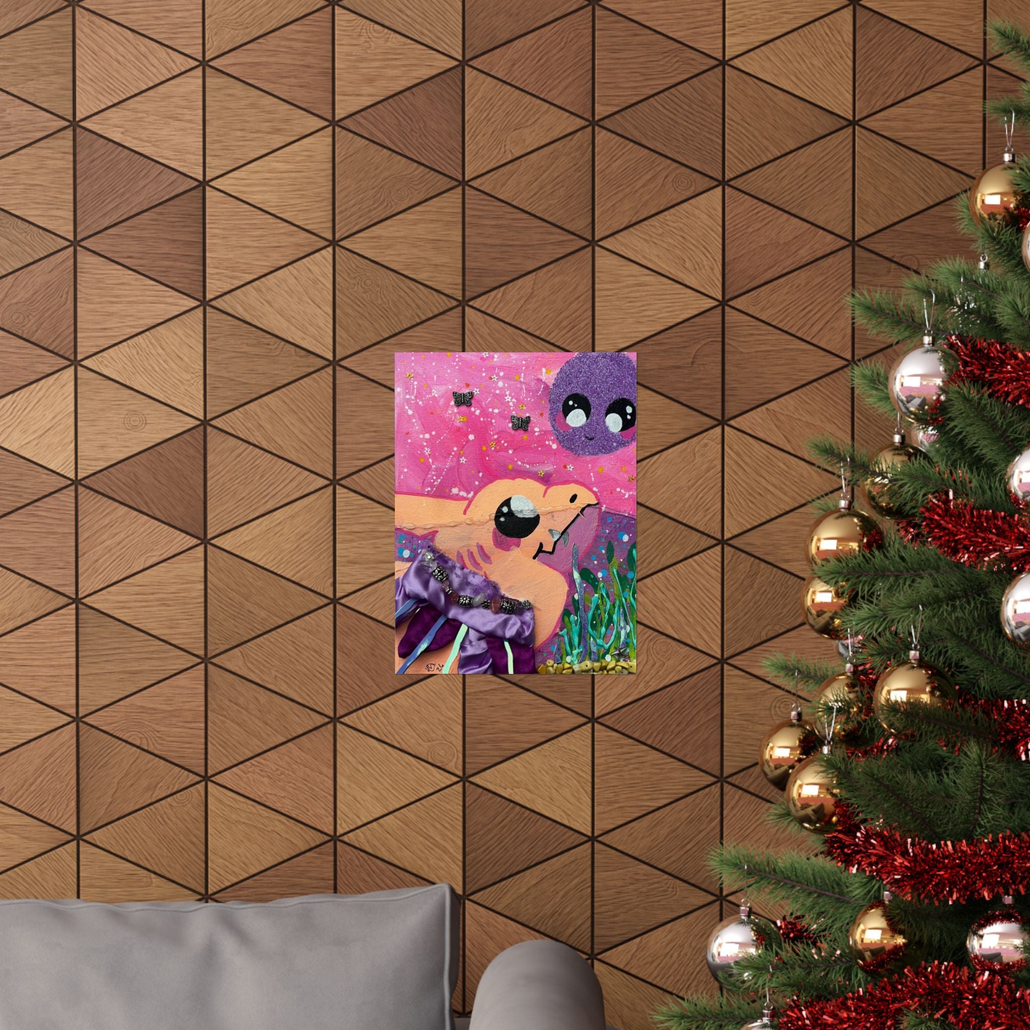 Cute Cryptid- Lusca Poster