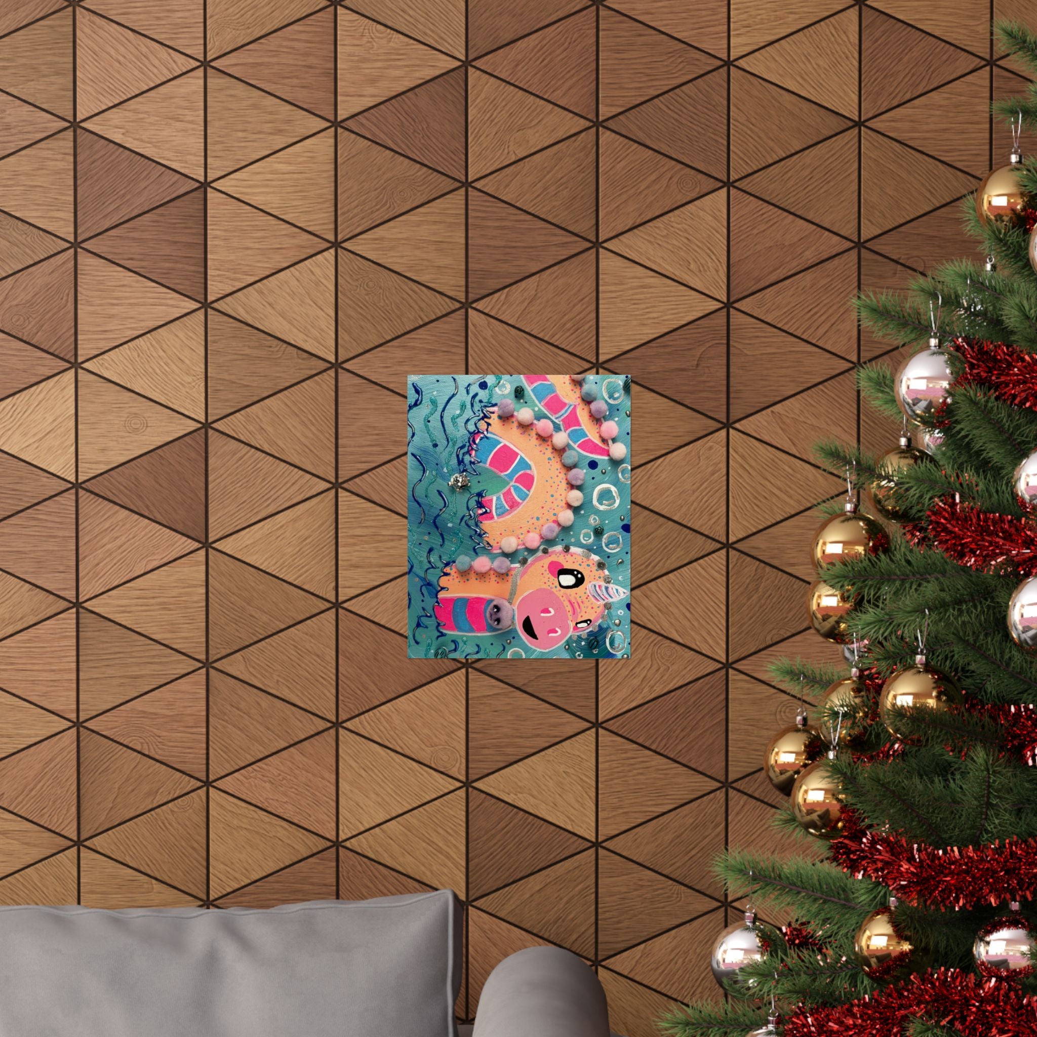 Cute Cryptid- Lochness Monster Poster!