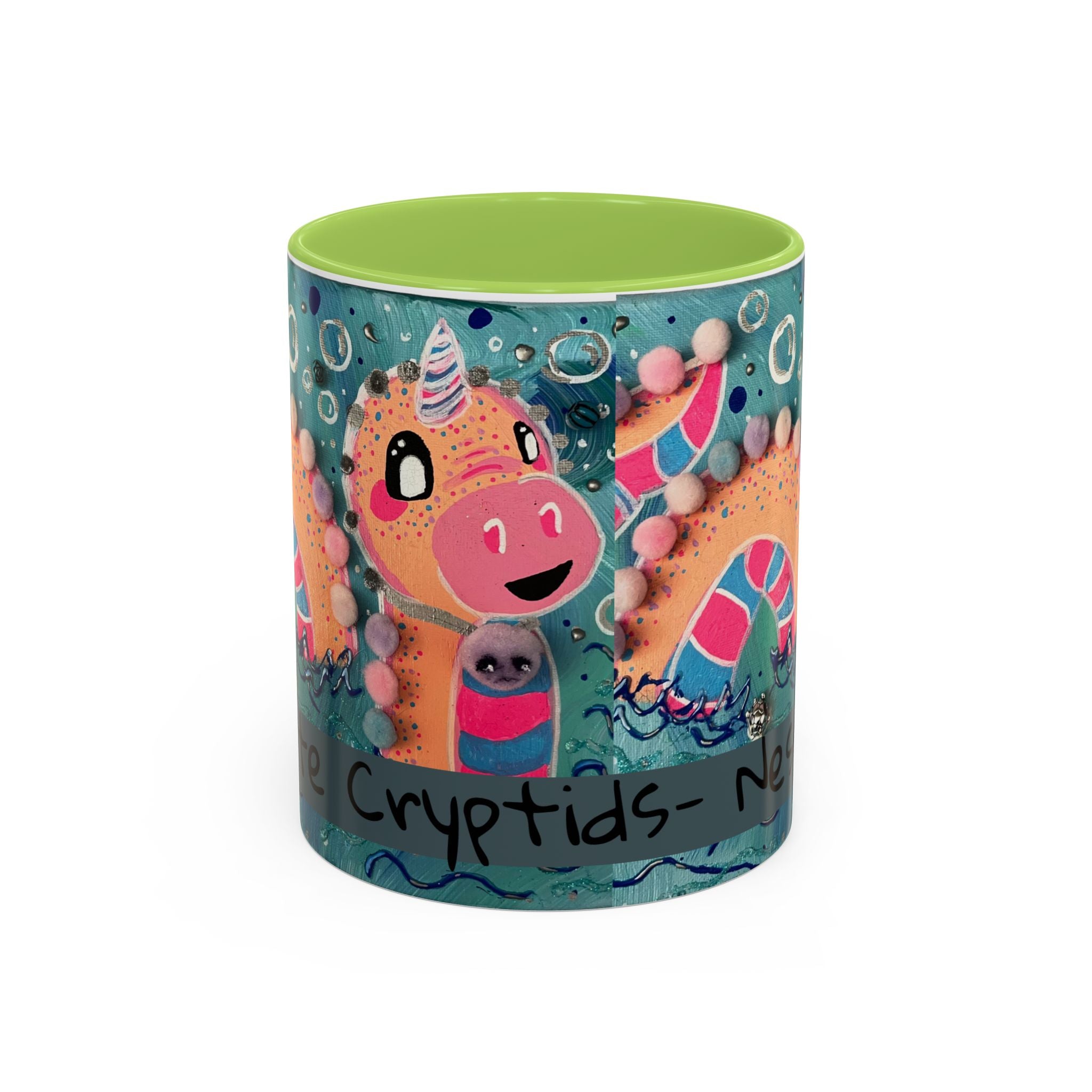 Cute Cryptids- Nessie Loch Ness Monster Coffee Mug