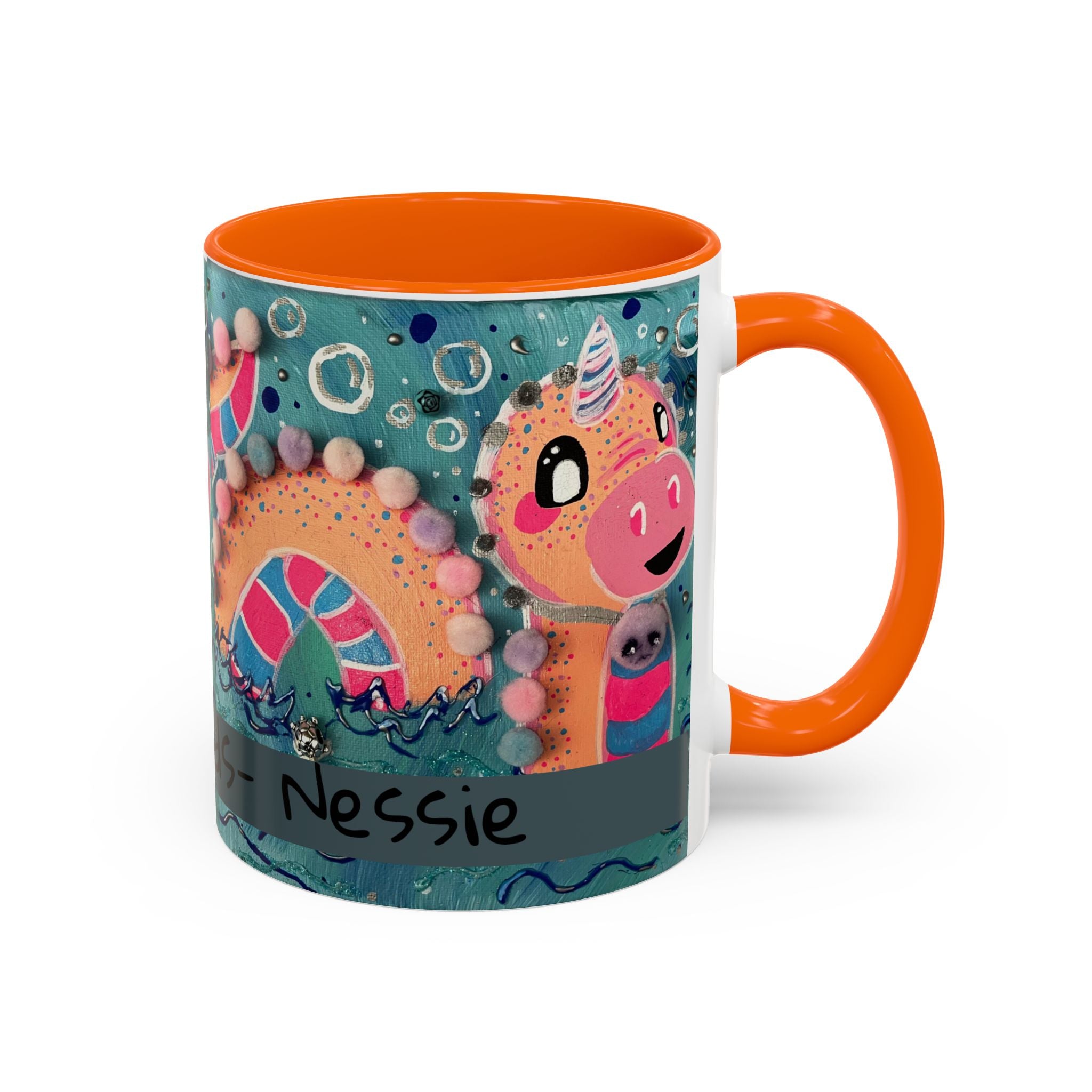 Cute Cryptids- Nessie Loch Ness Monster Coffee Mug