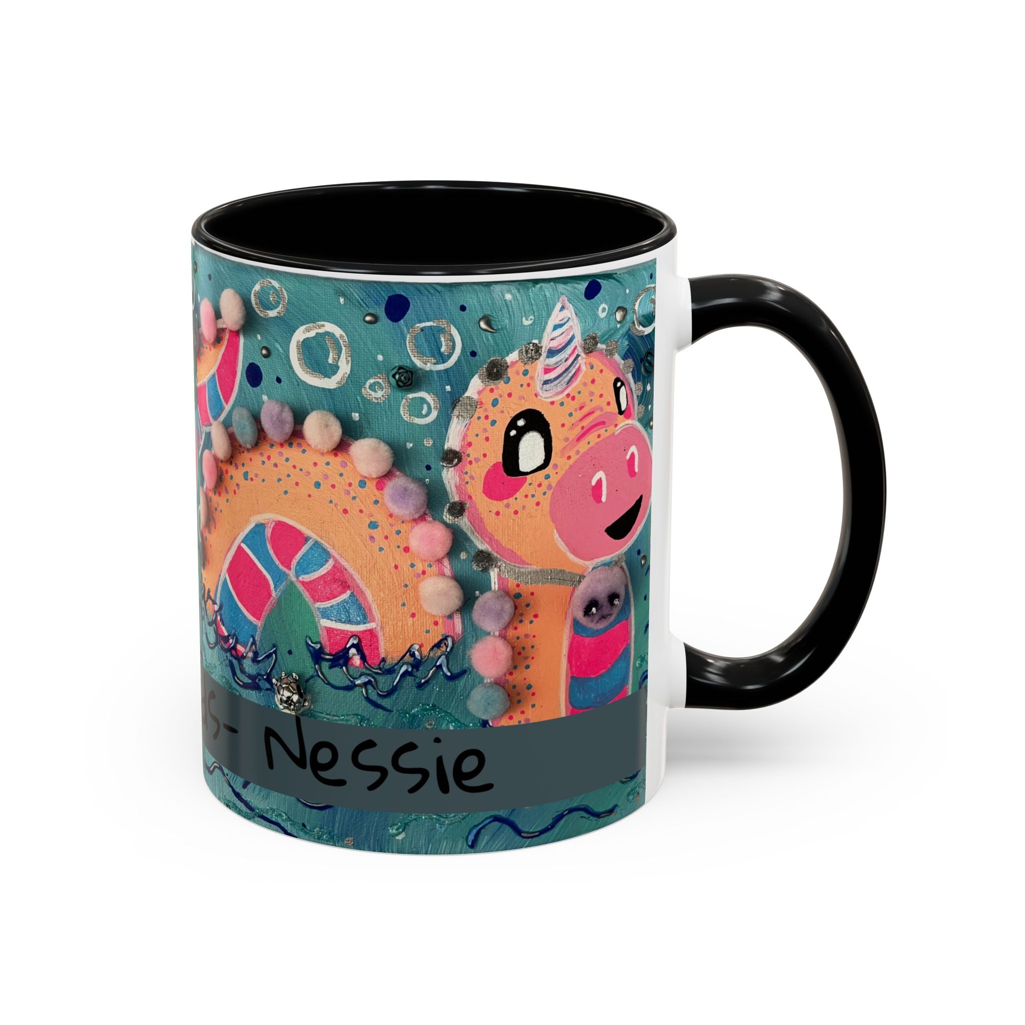 Cute Cryptids- Nessie Loch Ness Monster Coffee Mug