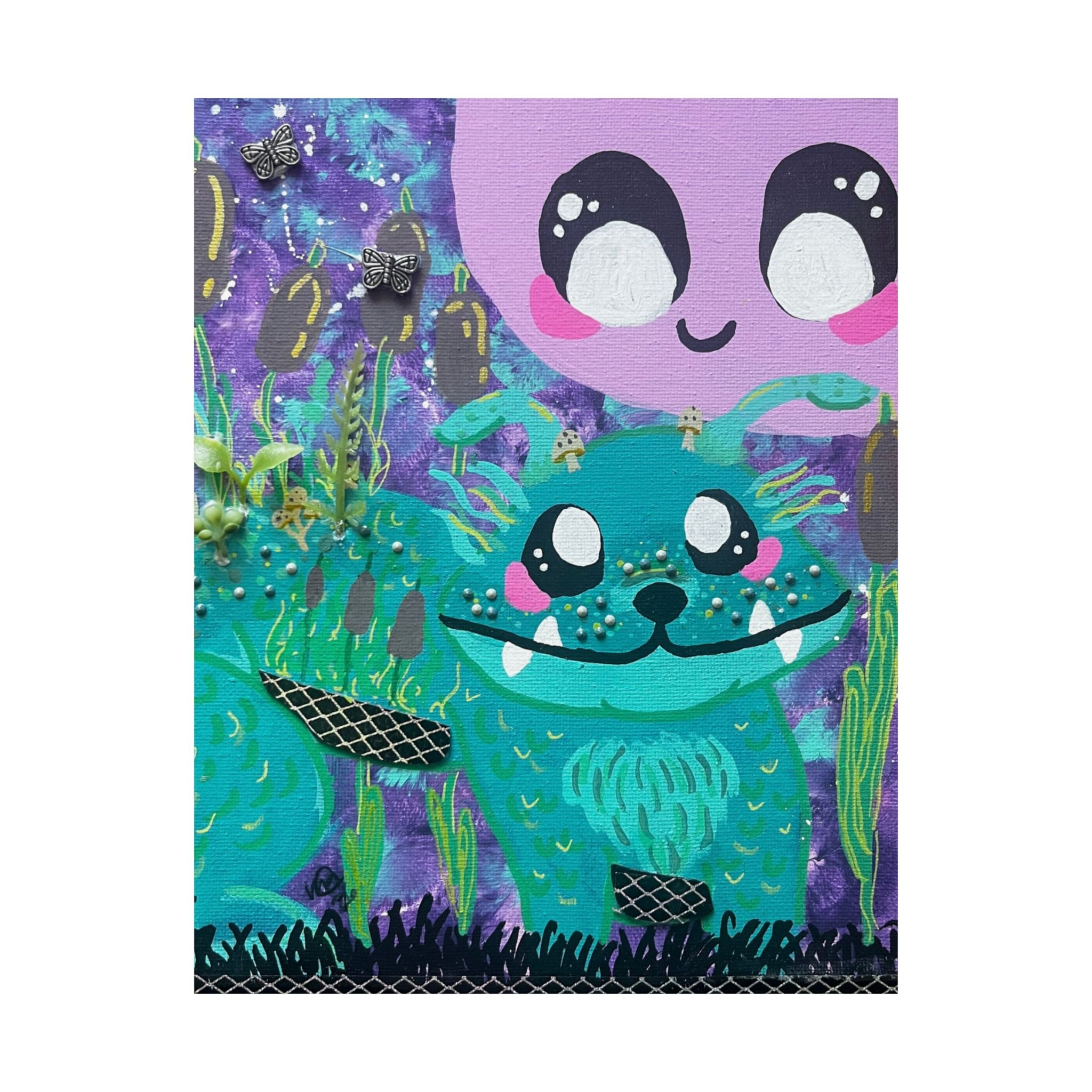 Cute Cryptid- Dobhar-Chu Poster