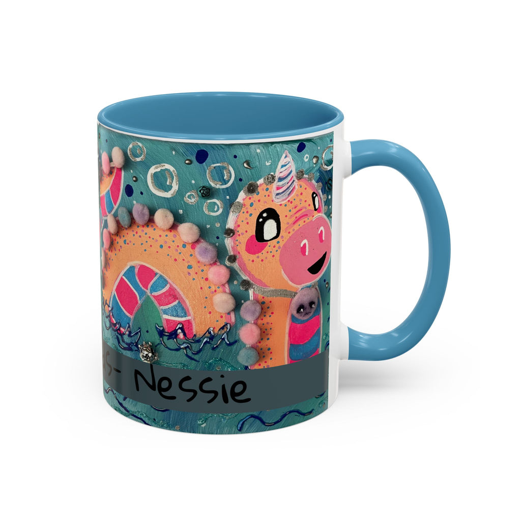 Cute Cryptids- Nessie Loch Ness Monster Coffee Mug