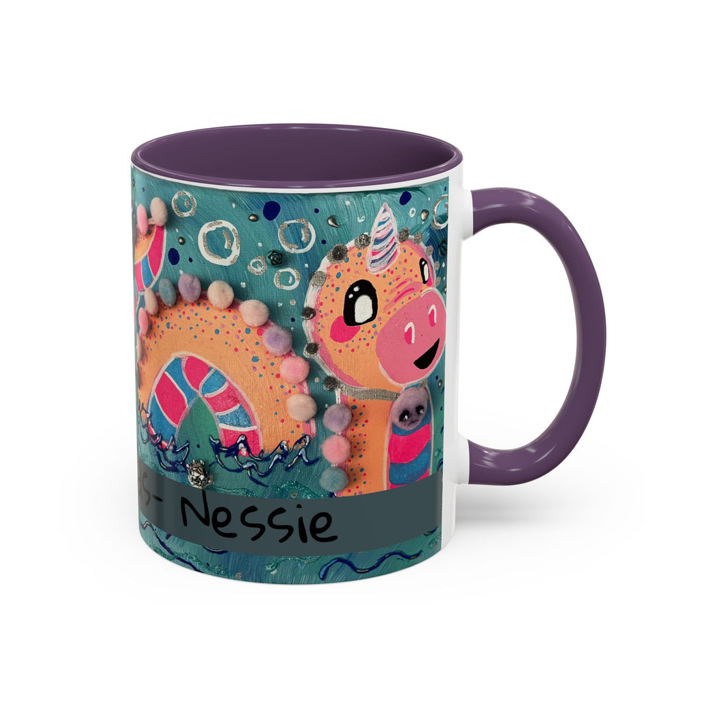 Cute Cryptids- Nessie Loch Ness Monster Coffee Mug