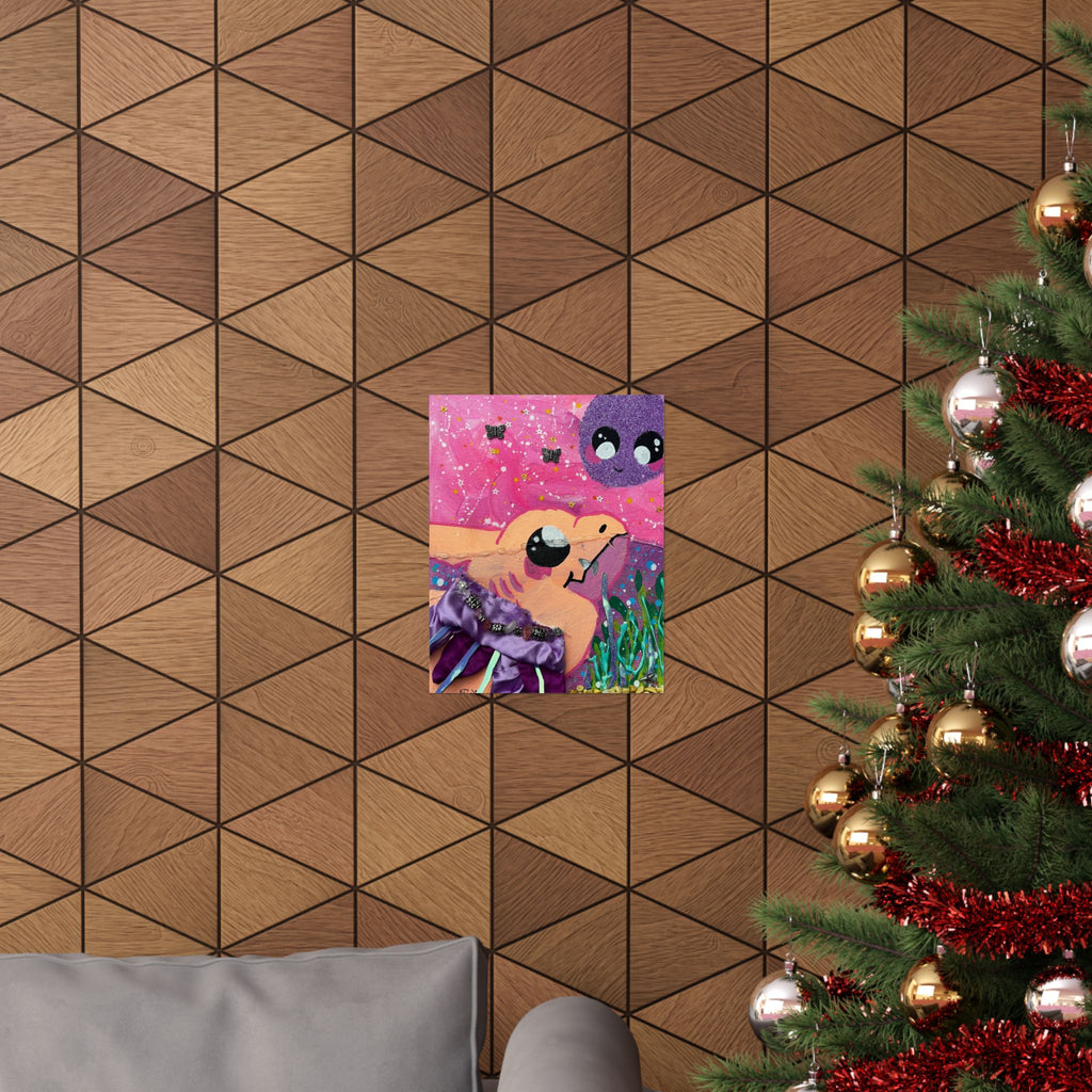 Cute Cryptid- Lusca Poster