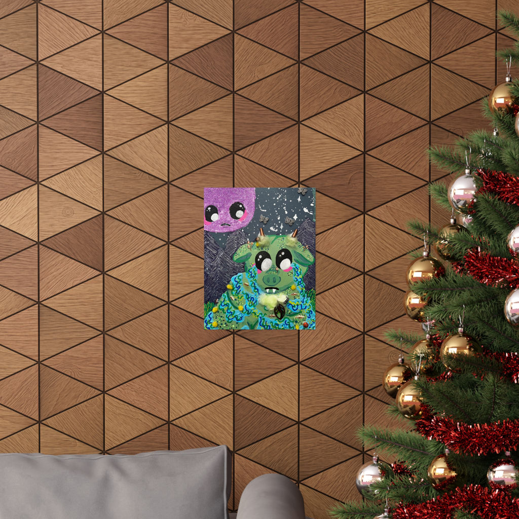 Cute Cryptid- Squonk Poster