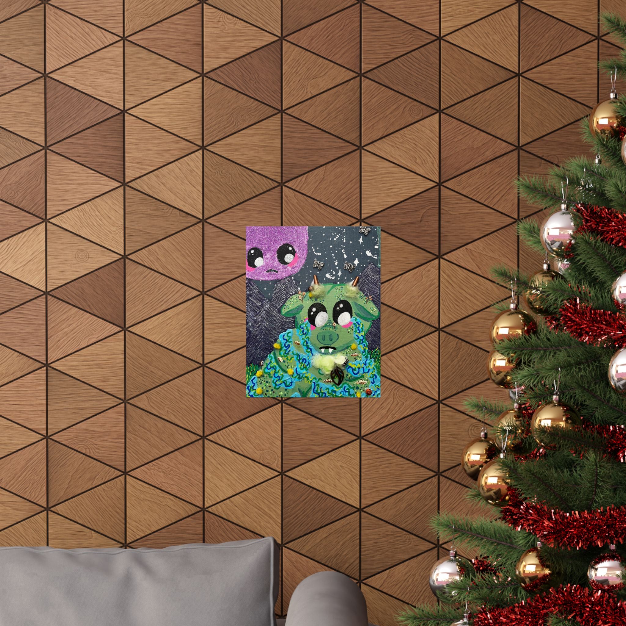 Cute Cryptid- Squonk Poster