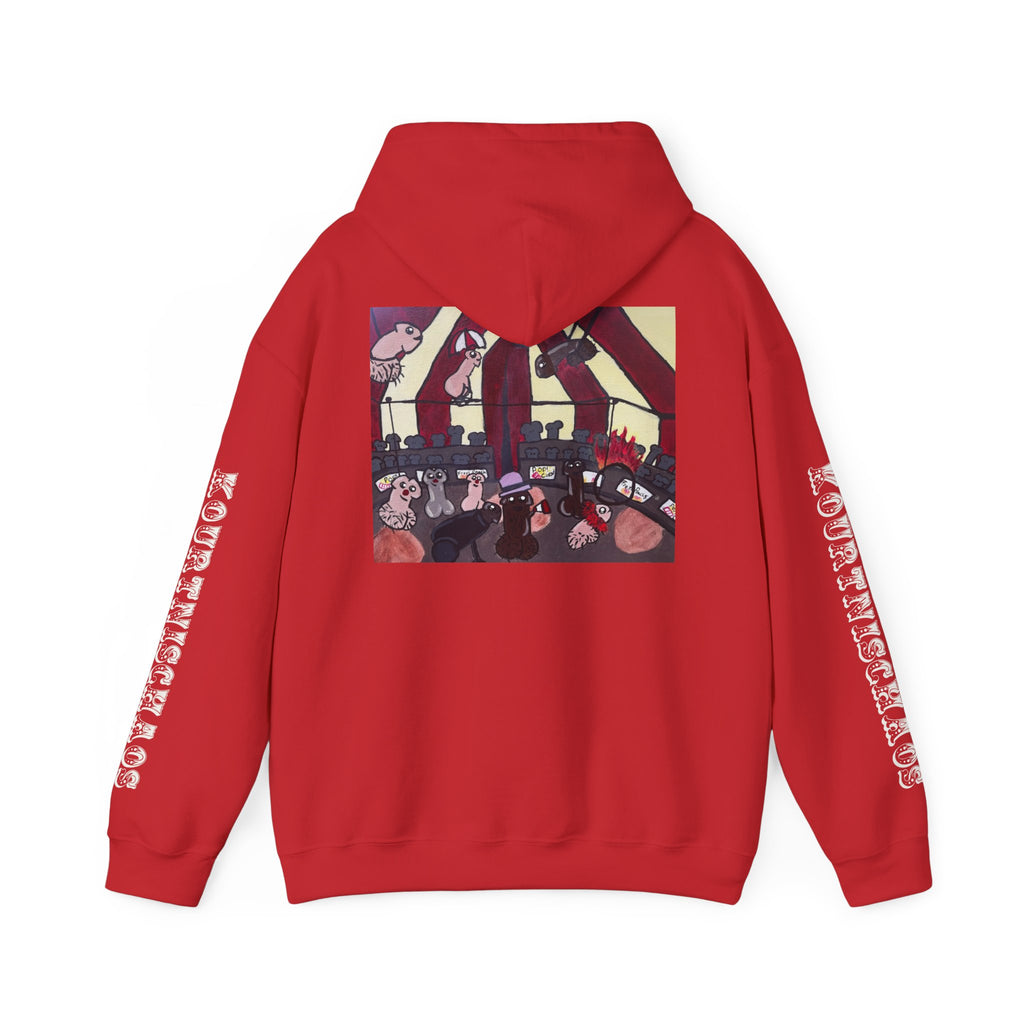 Hoodie — "The Greatest Shit Show" Vintage Circus Graphic Hoodie