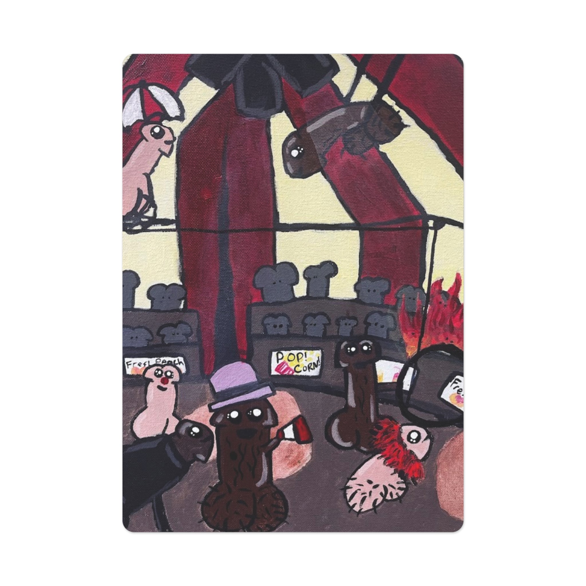 Poker Cards- The Greatest Sh*t Show by Artist Kourtni Sparkle