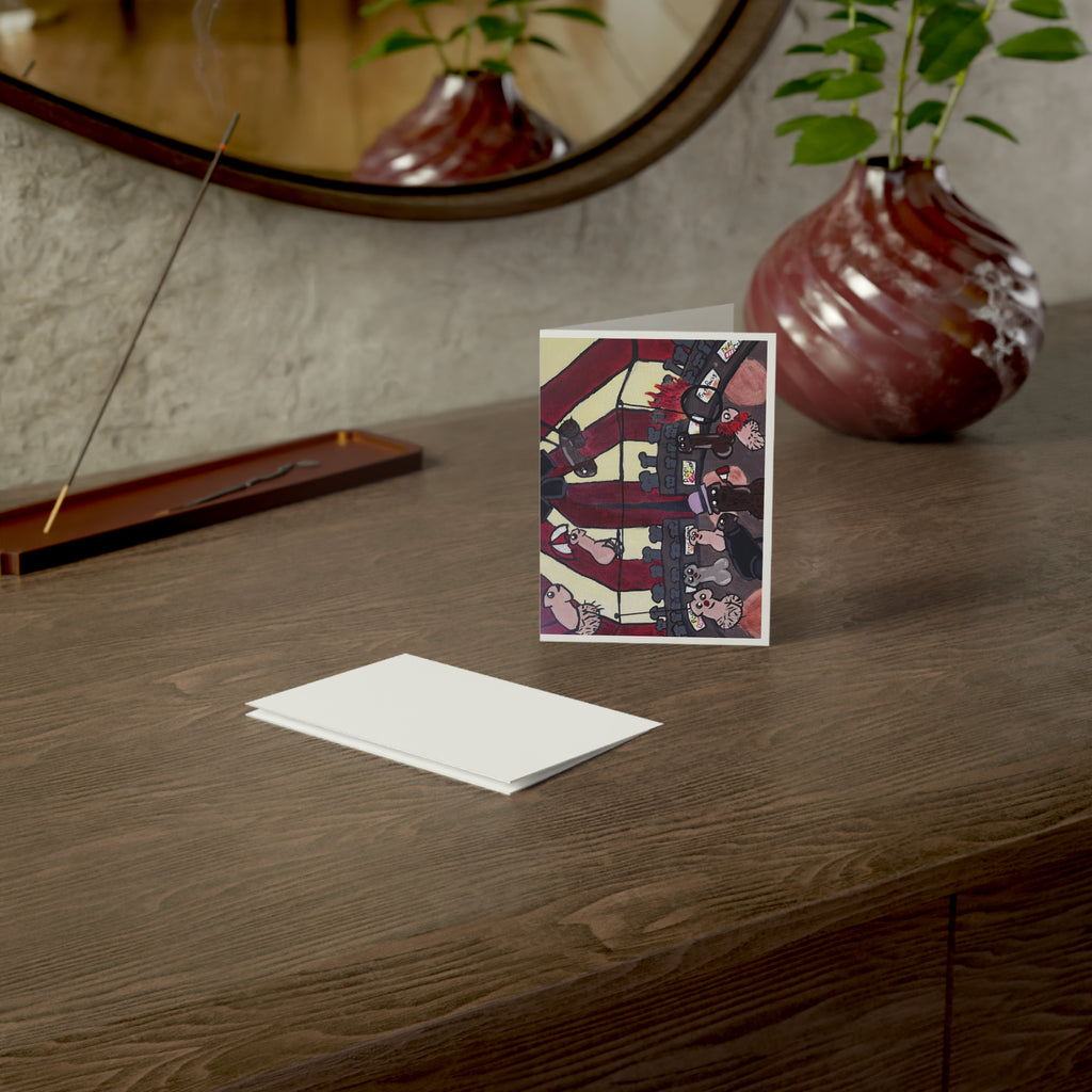 Greeting Card — The Greatest Sh*t Show by Artist Kourtni Sparkle  (Single or Bulk Packs)