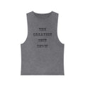 Stonewash Tank Top — "The Greatest S*** Show" Vintage Carnival Graphic