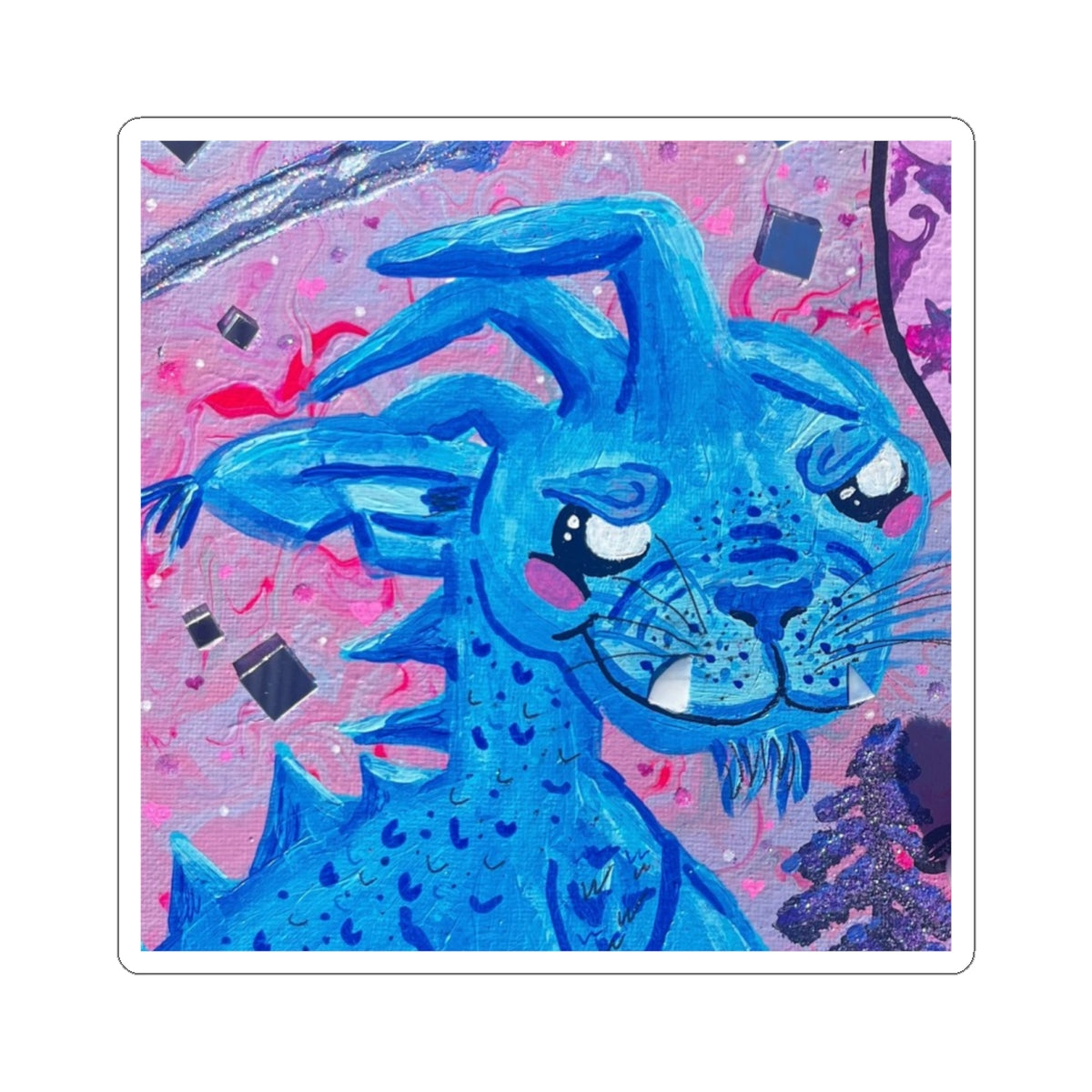 Cute Cryptid- Chupacabara STICKERS!!