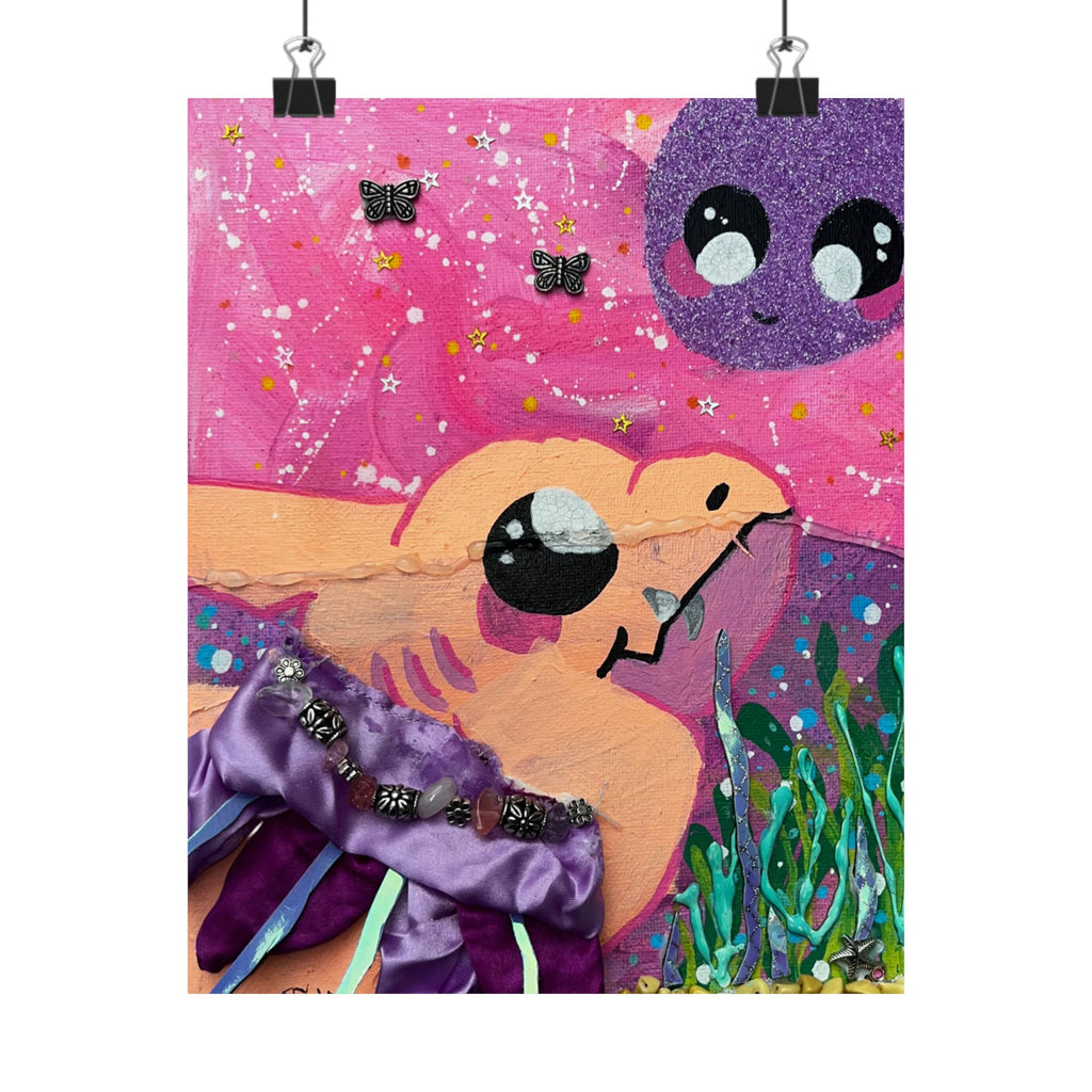Cute Cryptid- Lusca Poster