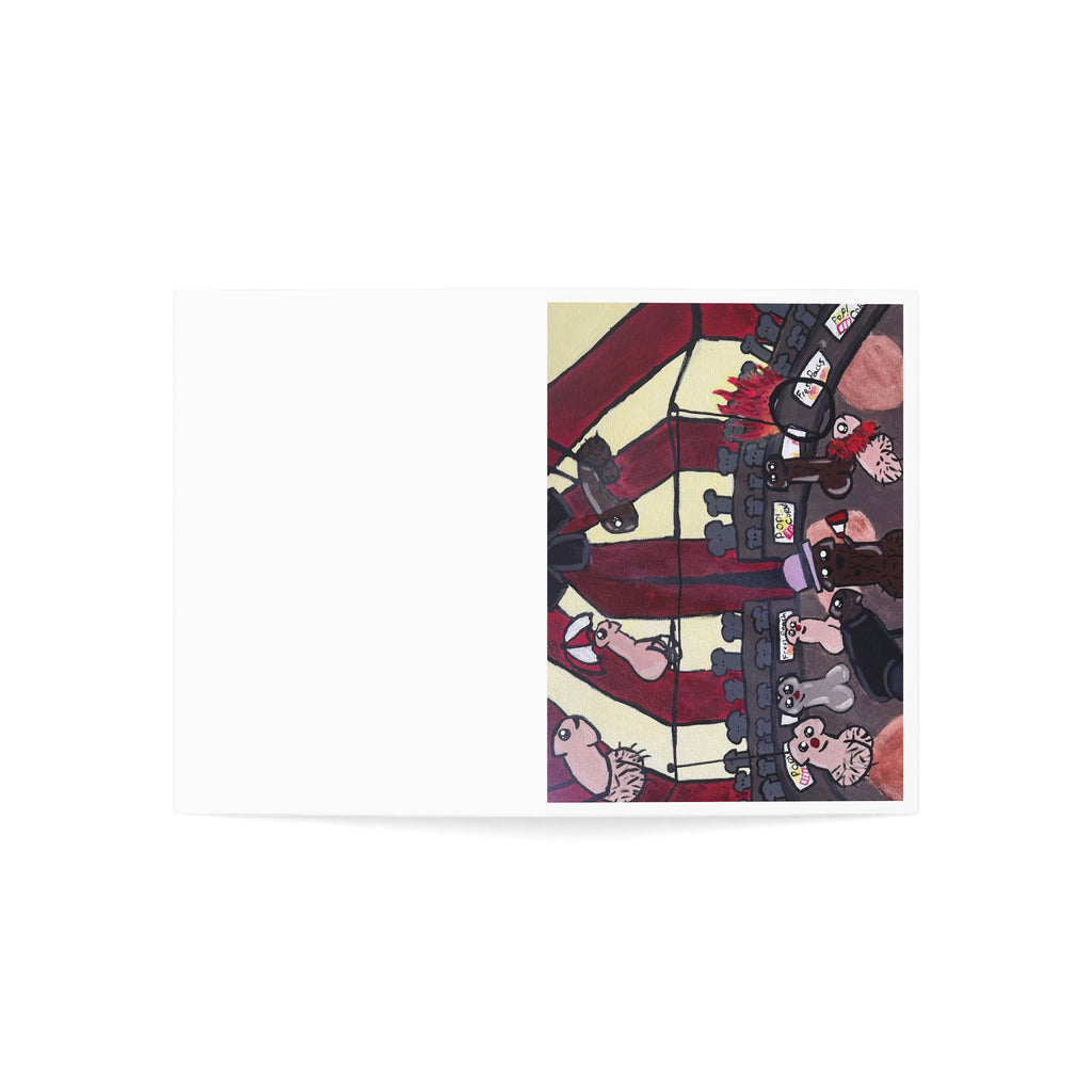 Greeting Card — The Greatest Sh*t Show by Artist Kourtni Sparkle  (Single or Bulk Packs)