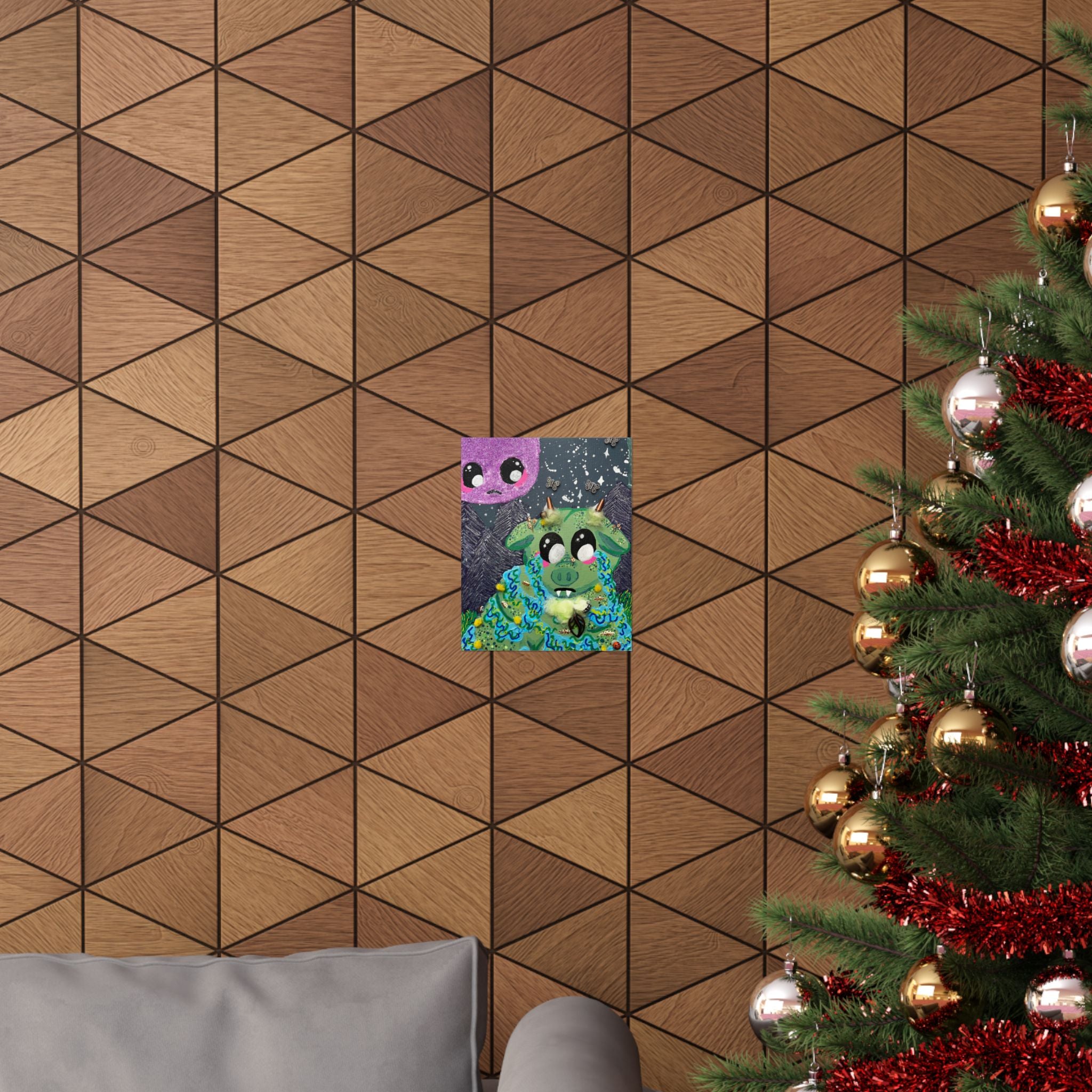 Cute Cryptid- Squonk Poster
