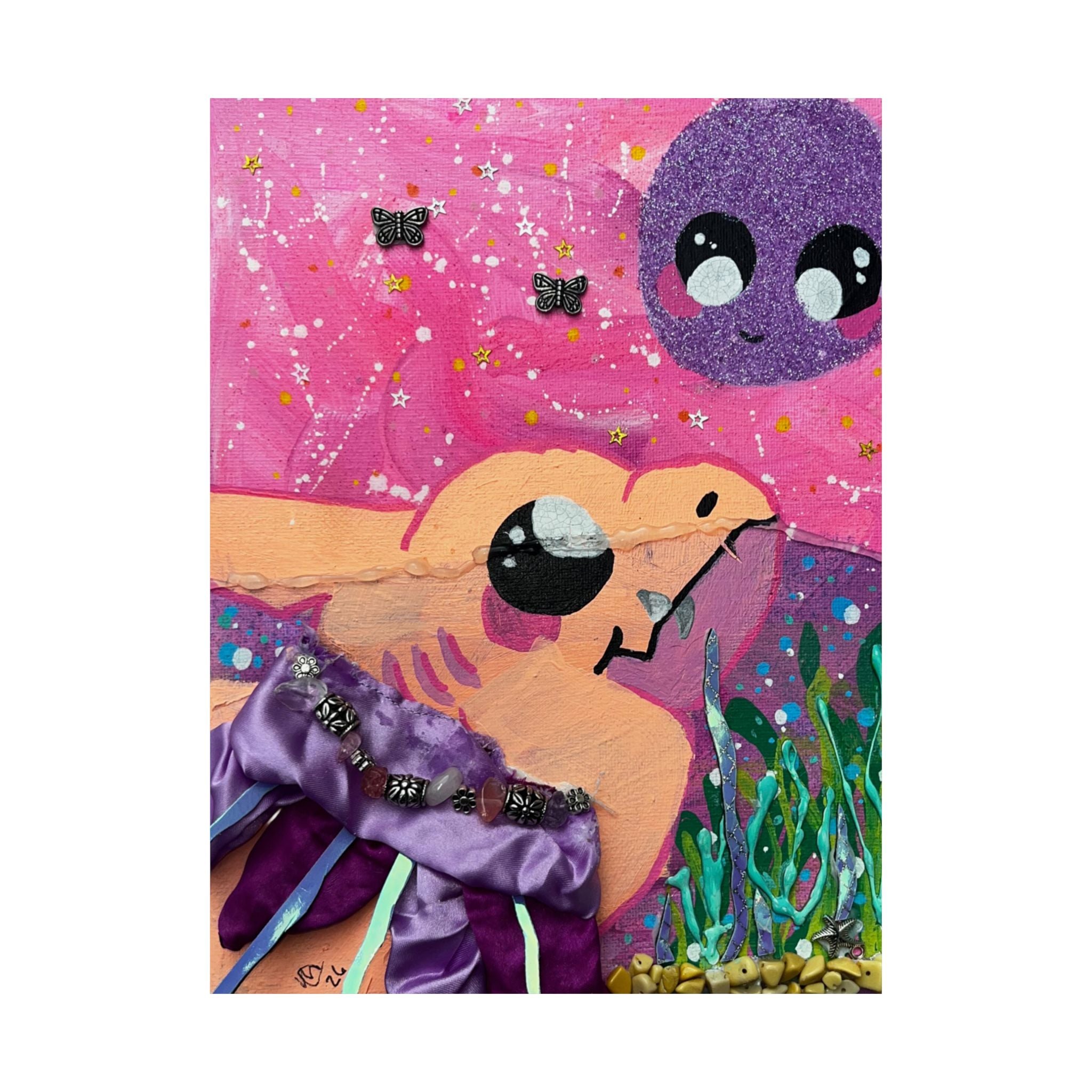 Cute Cryptid- Lusca Poster