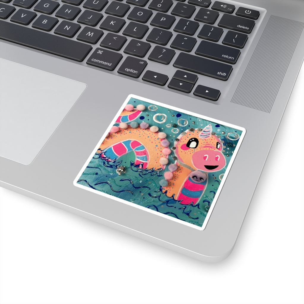 Cute Cryptid- Lochness Monster STICKERS!!