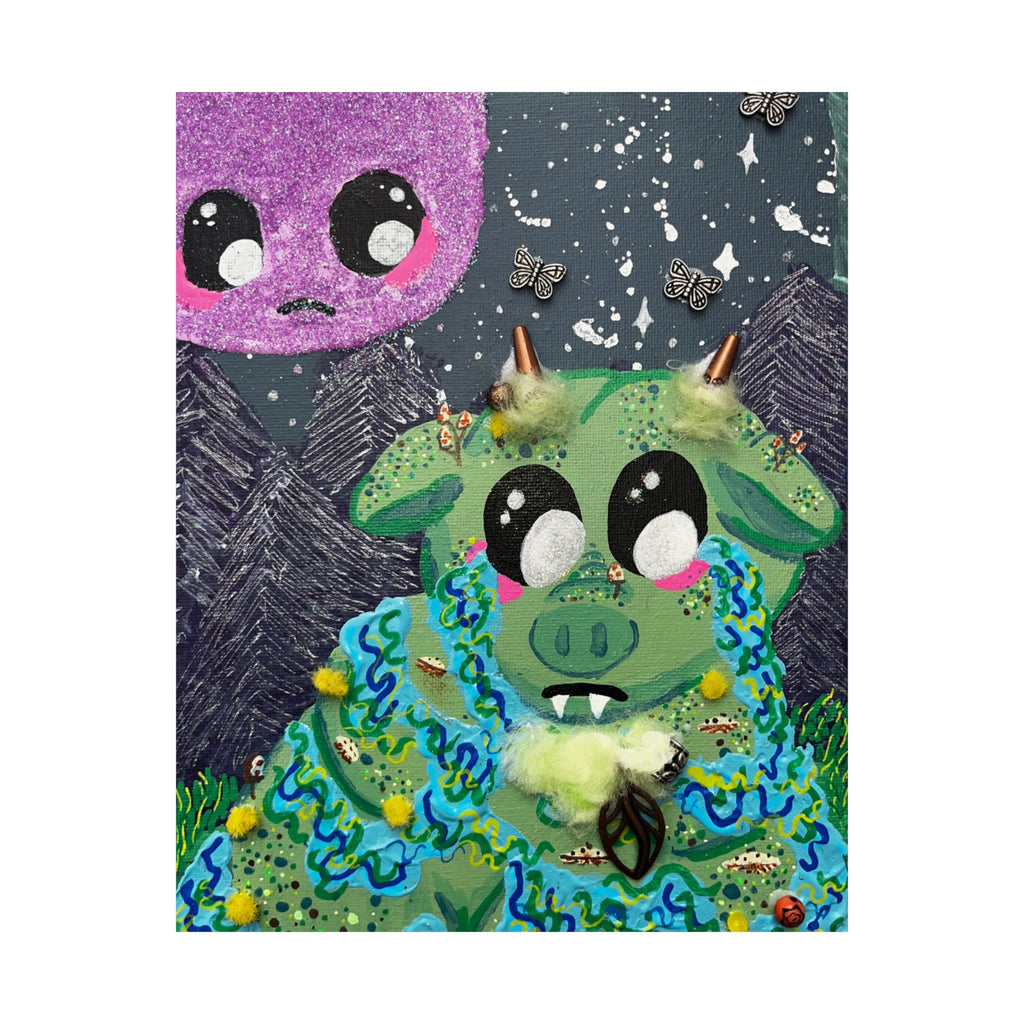 Cute Cryptid- Squonk Poster