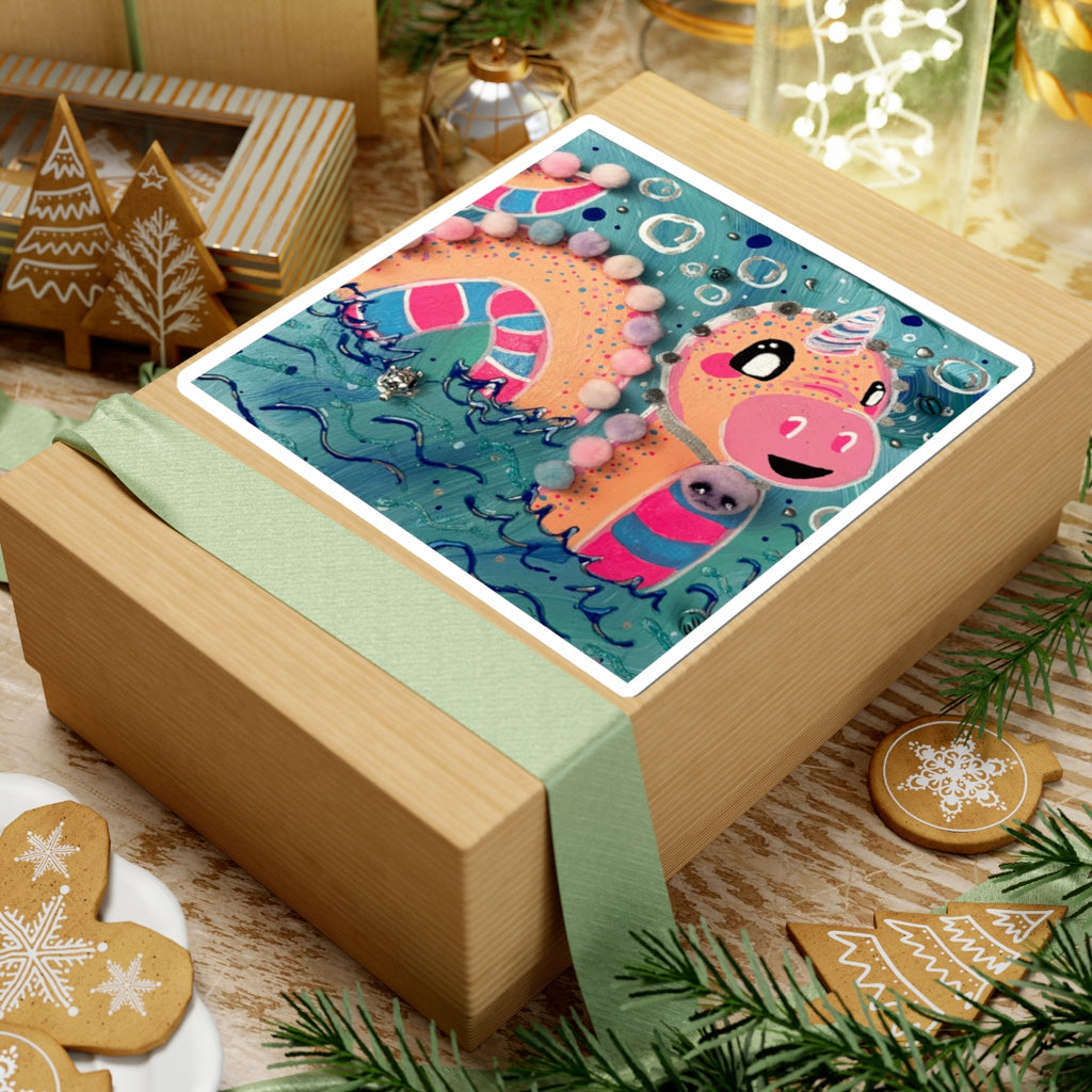 Cute Cryptid- Lochness Monster STICKERS!!