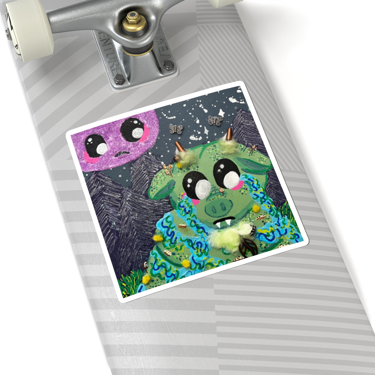 Cute Cryptid- Squonk STICKERS!!