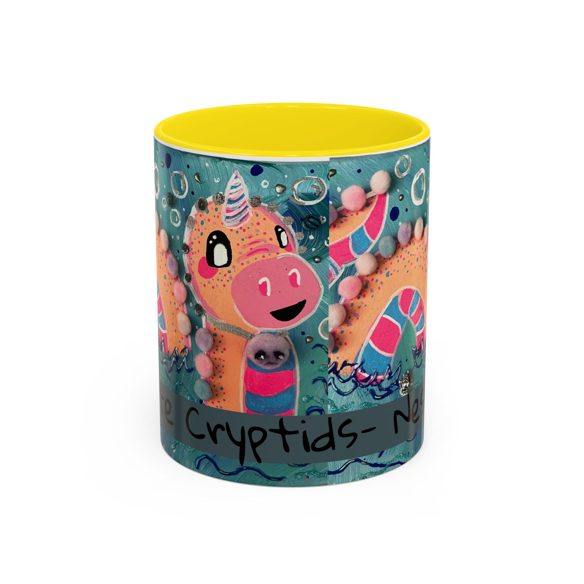 Cute Cryptids- Nessie Loch Ness Monster Coffee Mug