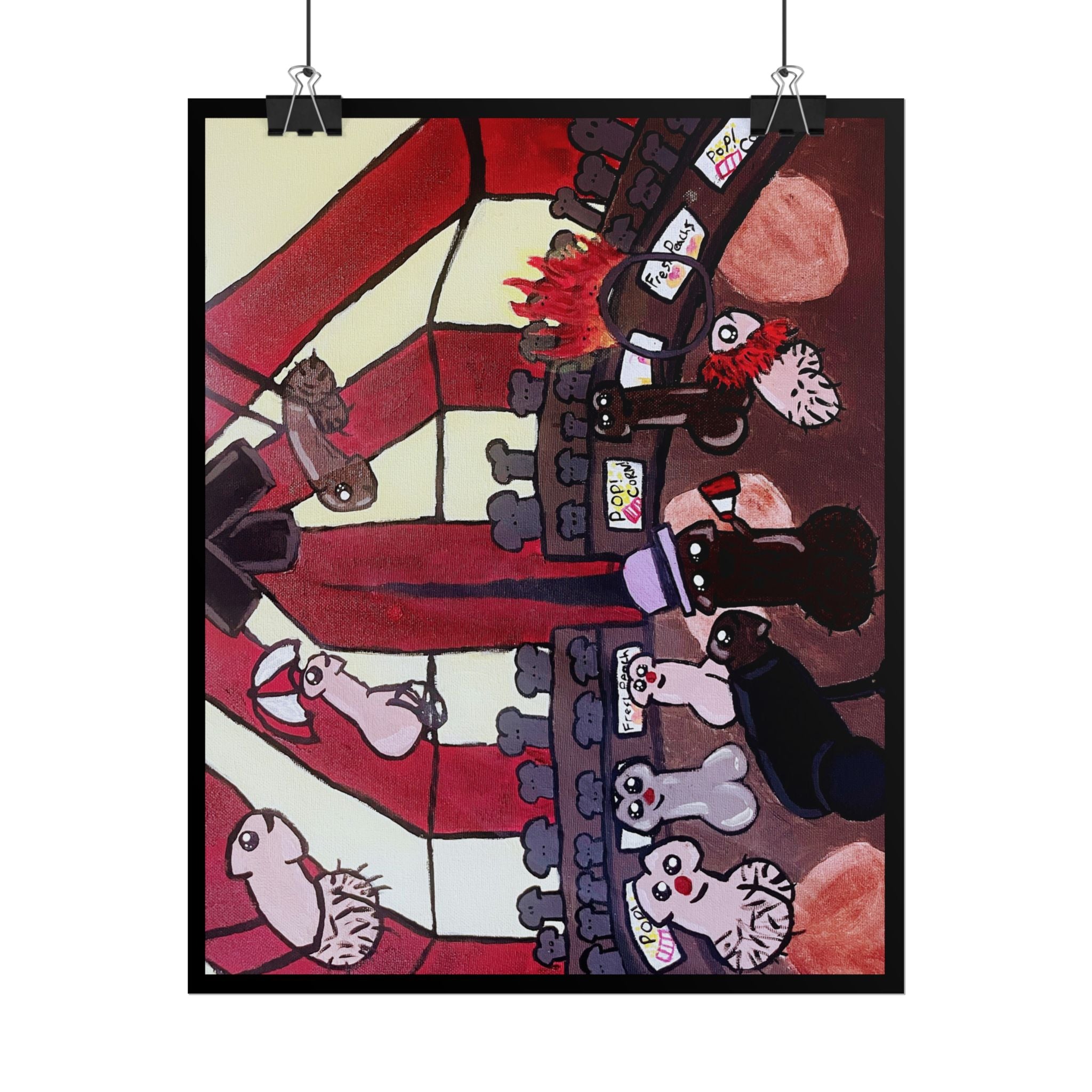 The Greatest Sh*t Show Poster — Colorful Vintage Pop Art Print