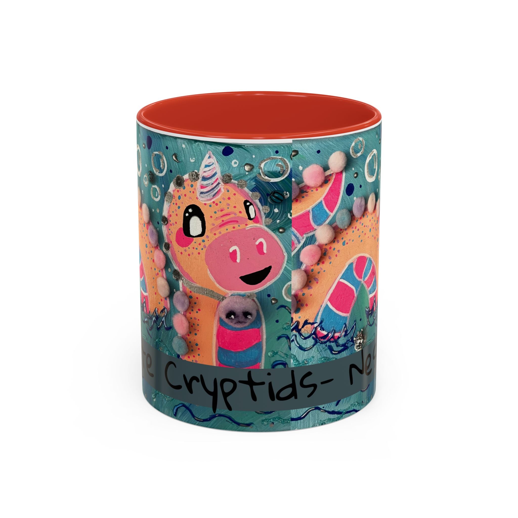 Cute Cryptids- Nessie Loch Ness Monster Coffee Mug