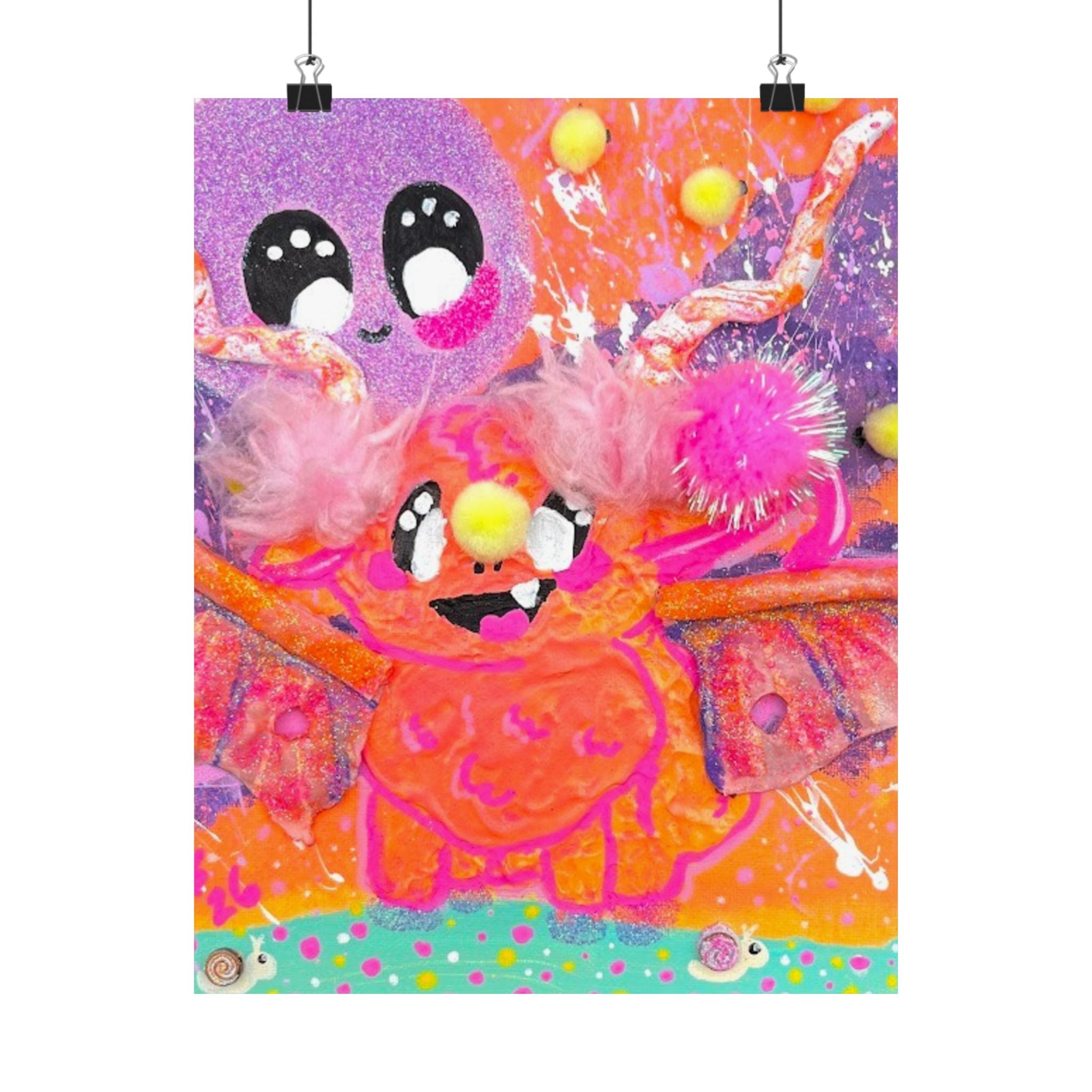Cute Cryptid- The Jersey Devil Poster