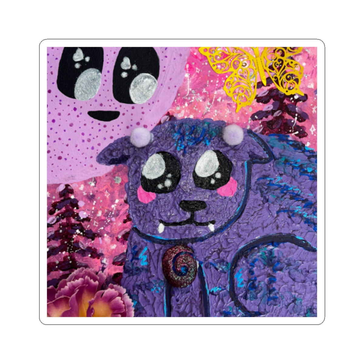 Cute Cryptid- Nadi Bear STICKERS!!