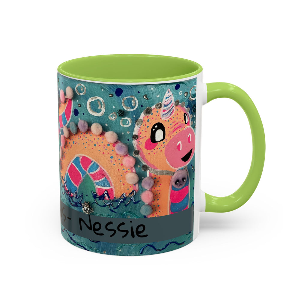 Cute Cryptids- Nessie Loch Ness Monster Coffee Mug