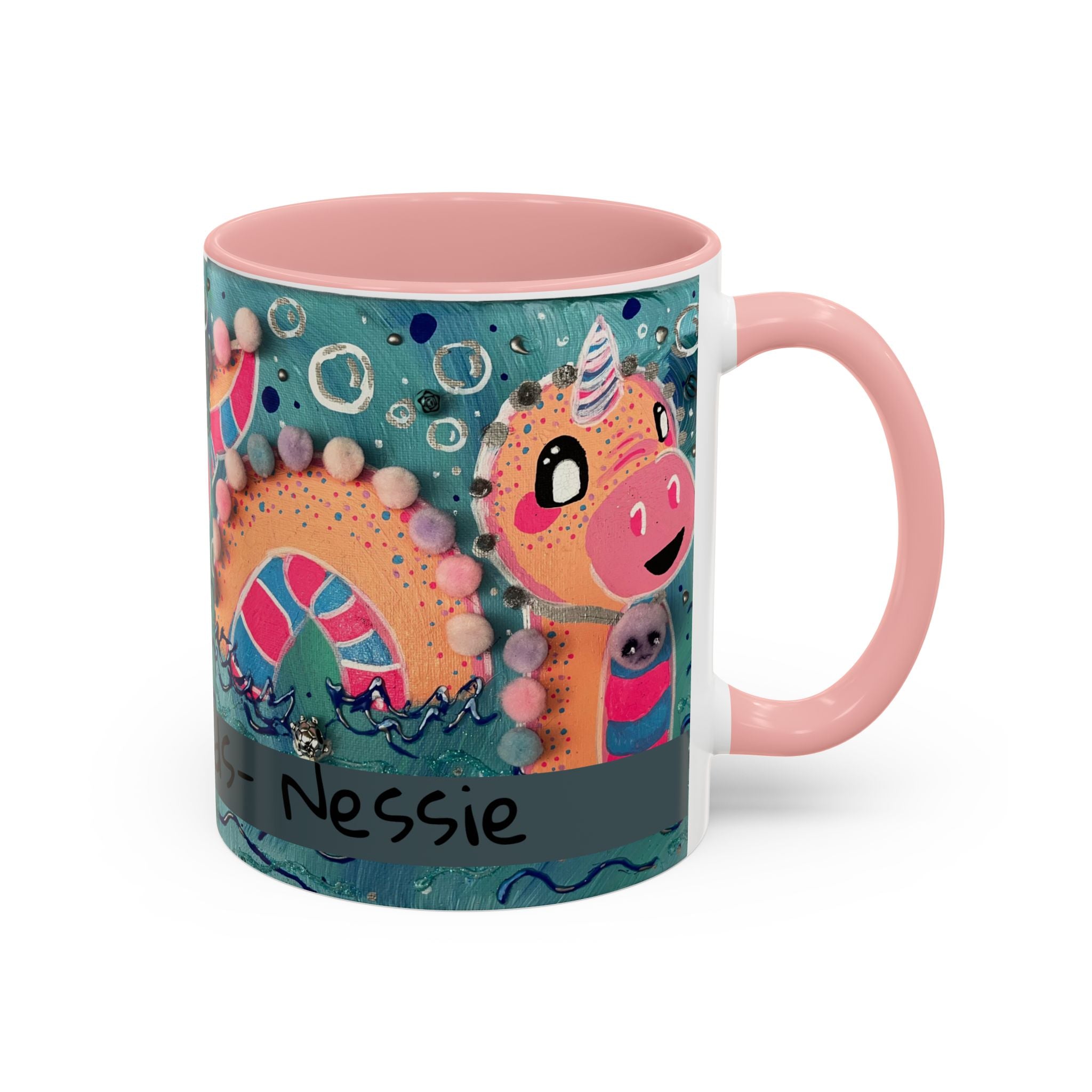 Cute Cryptids- Nessie Loch Ness Monster Coffee Mug