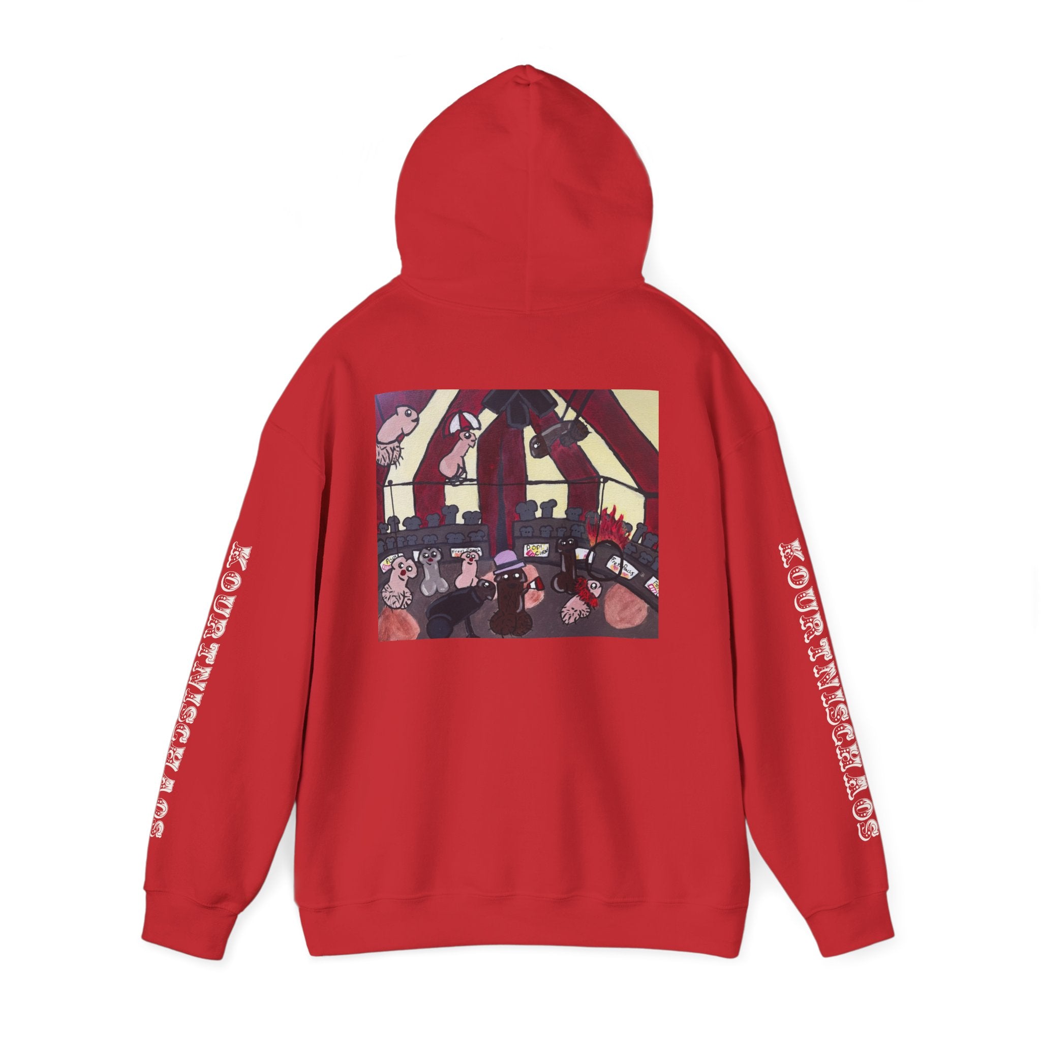 Hoodie — "The Greatest Shit Show" Vintage Circus Graphic Hoodie