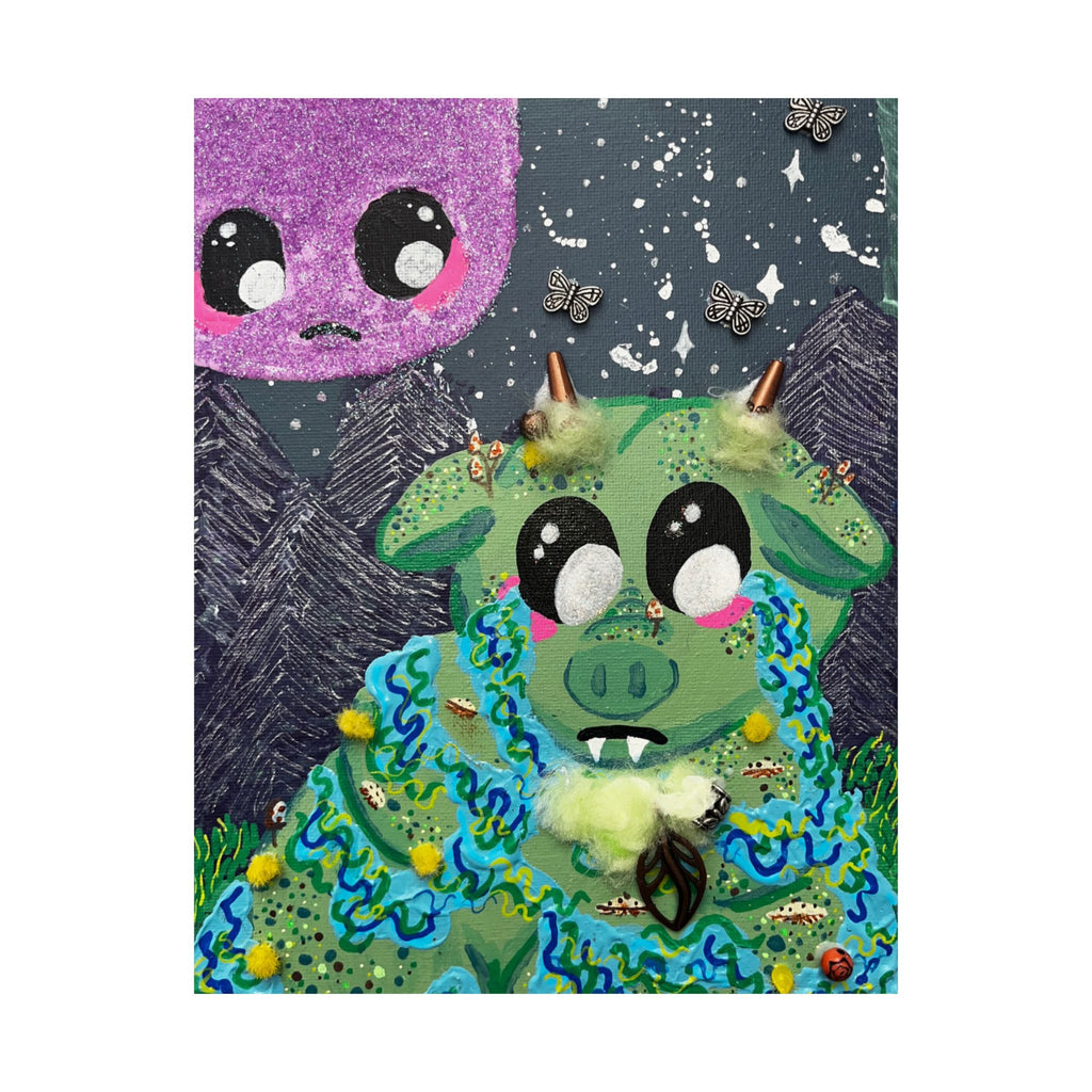 Cute Cryptid- Squonk Poster