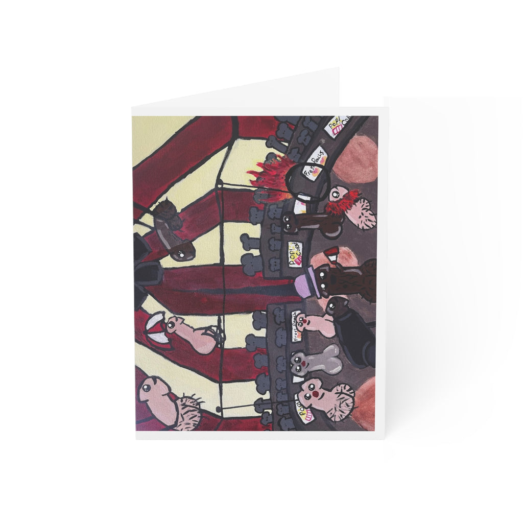 Greeting Card — The Greatest Sh*t Show by Artist Kourtni Sparkle  (Single or Bulk Packs)