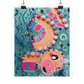 Cute Cryptid- Lochness Monster Poster!