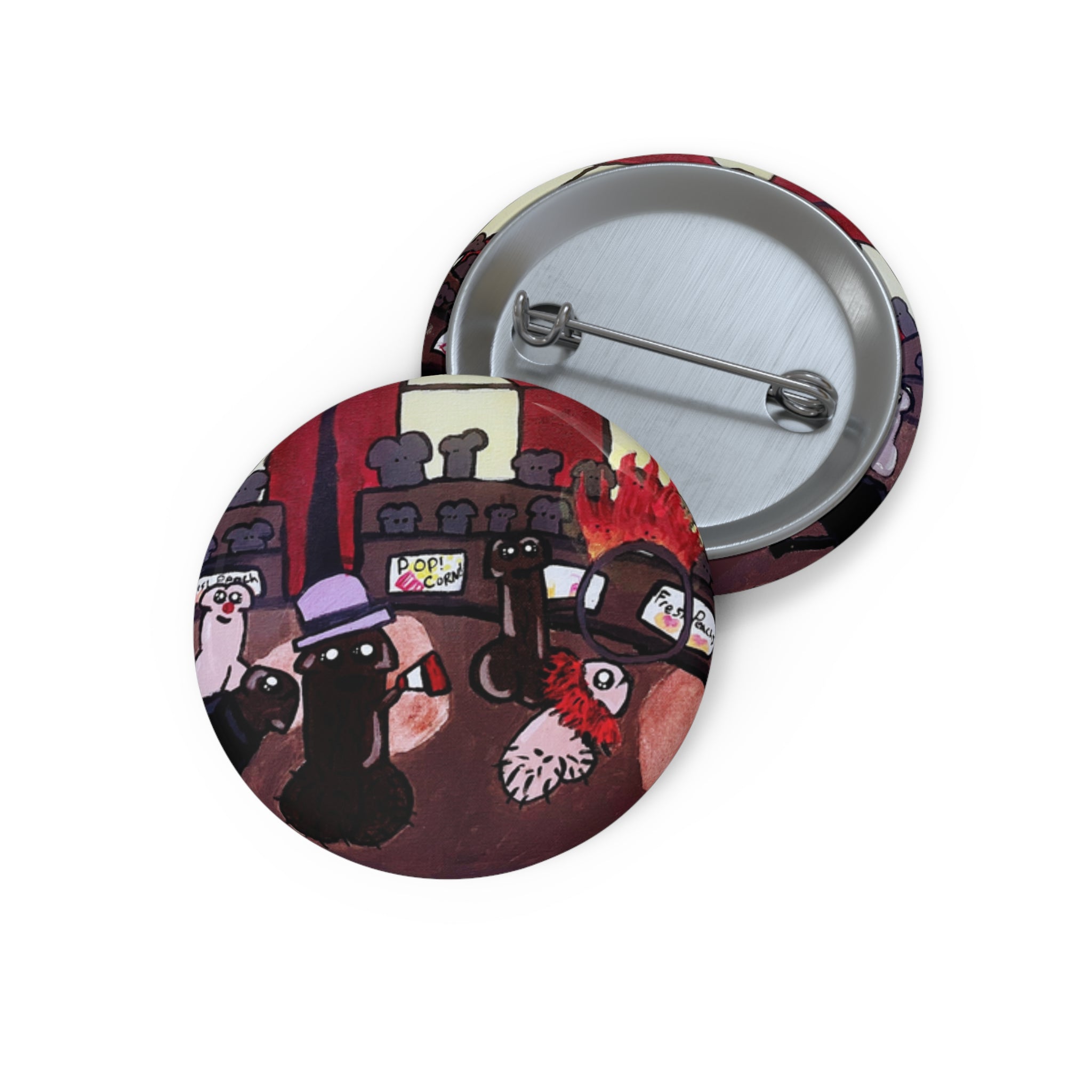 NSFW Pin- The Greatest Sh*t Show: Enamel-Style Badge