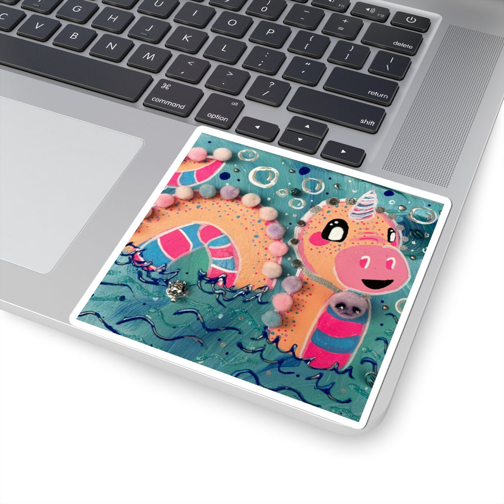 Cute Cryptid- Lochness Monster STICKERS!!