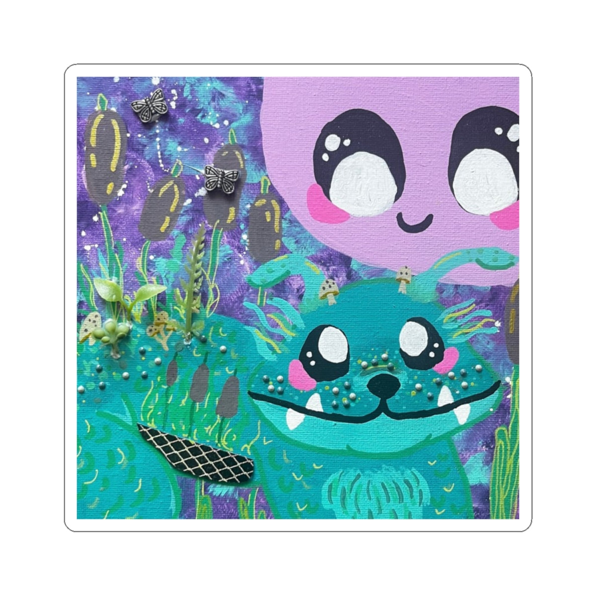 Cute Cryptid- Dobhar-Chu STICKERS!!