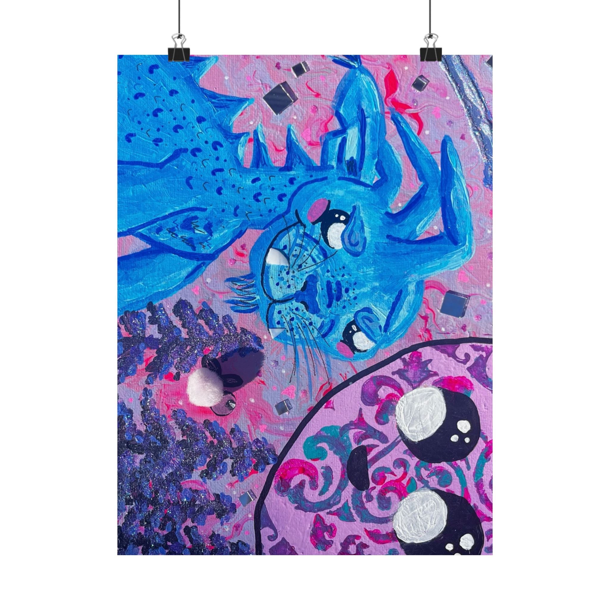 Cute Cryptid- Chupacabra Poster