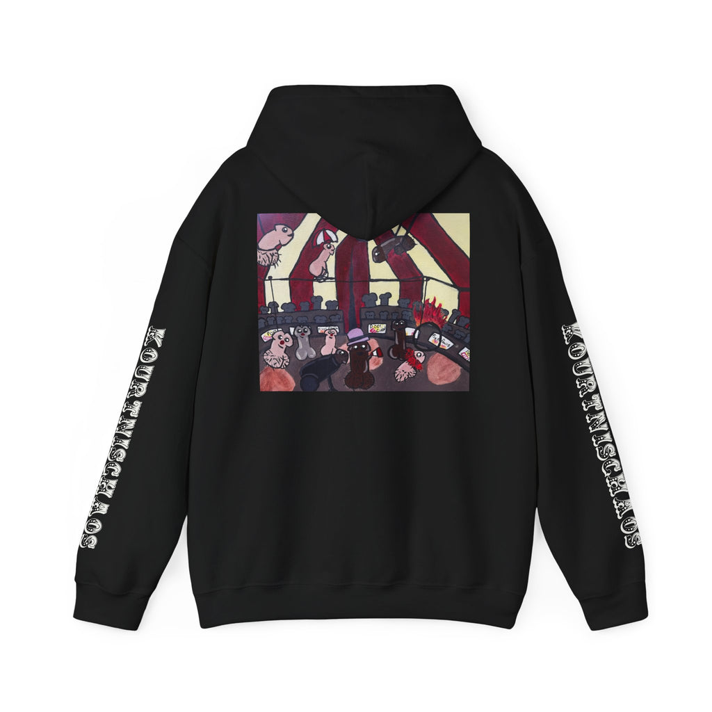 Hoodie — "The Greatest Shit Show" Vintage Circus Graphic Hoodie