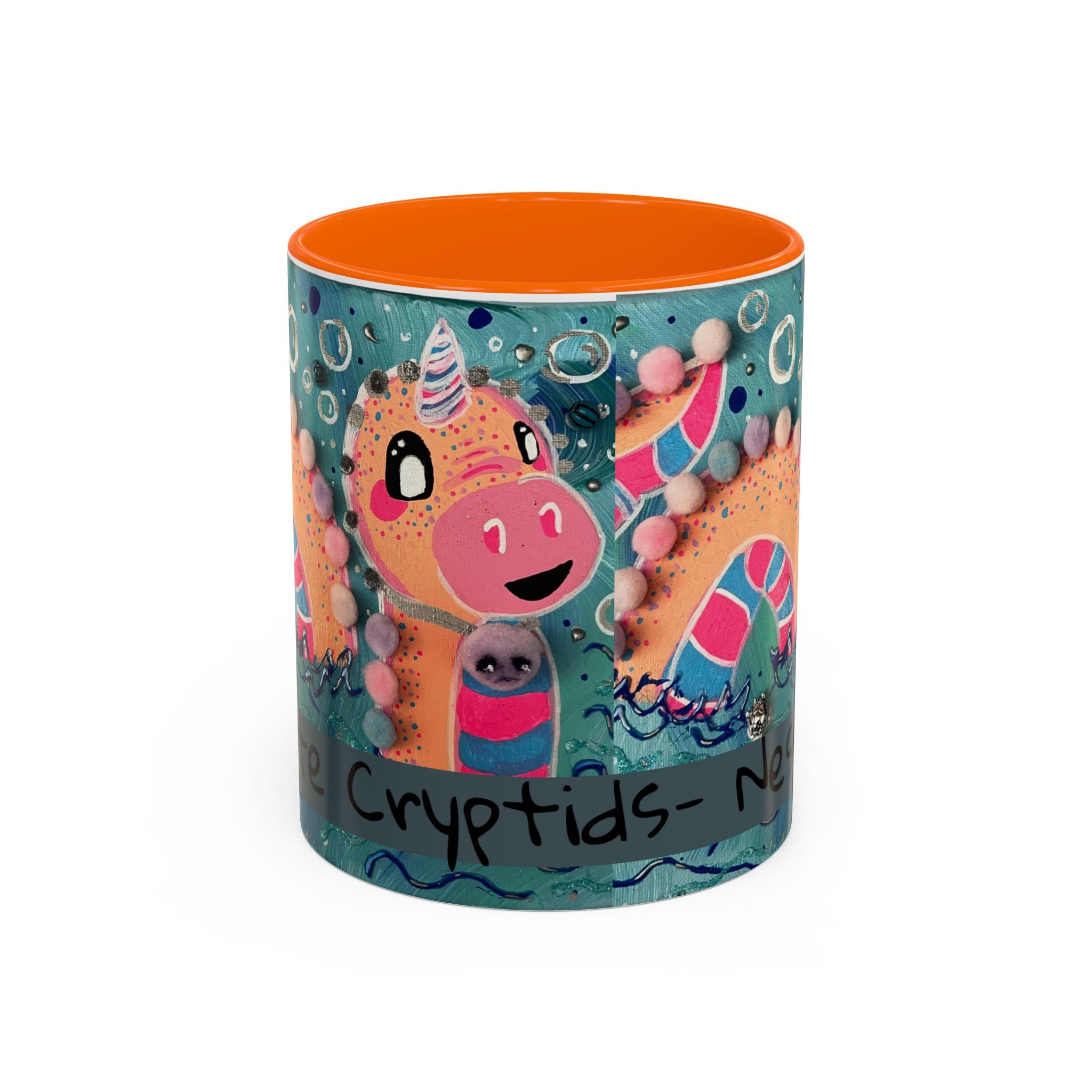 Cute Cryptids- Nessie Loch Ness Monster Coffee Mug