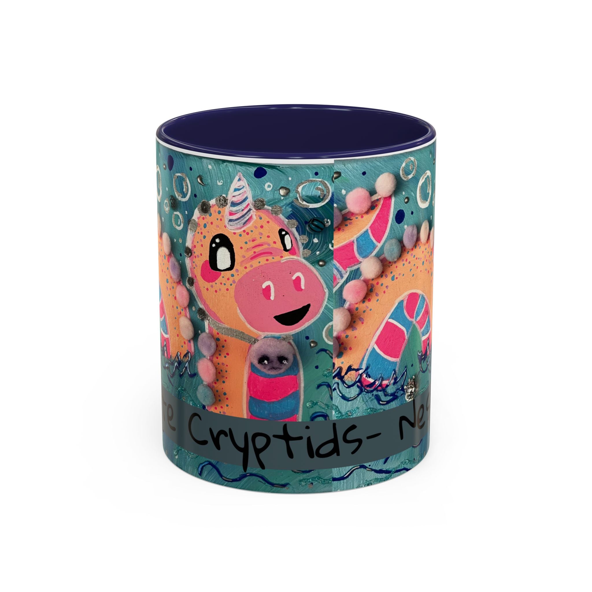 Cute Cryptids- Nessie Loch Ness Monster Coffee Mug