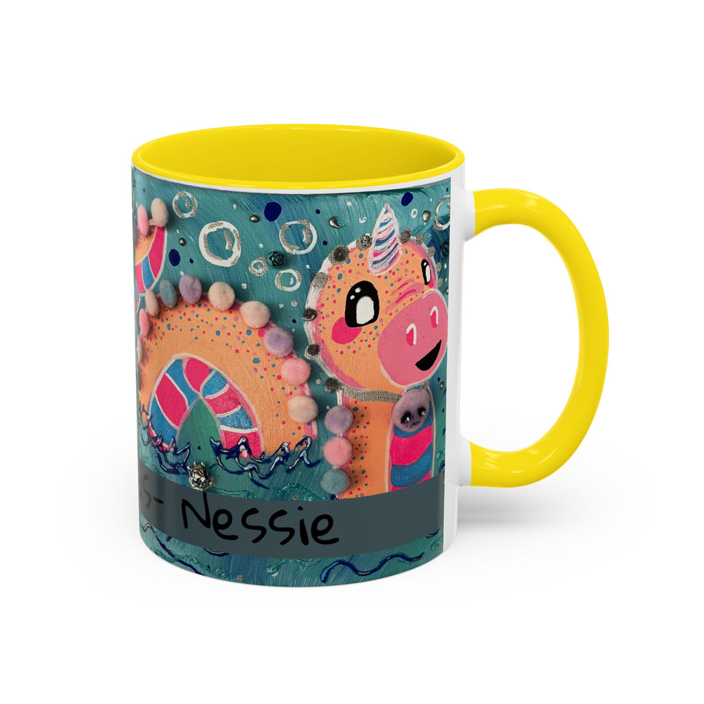 Cute Cryptids- Nessie Loch Ness Monster Coffee Mug