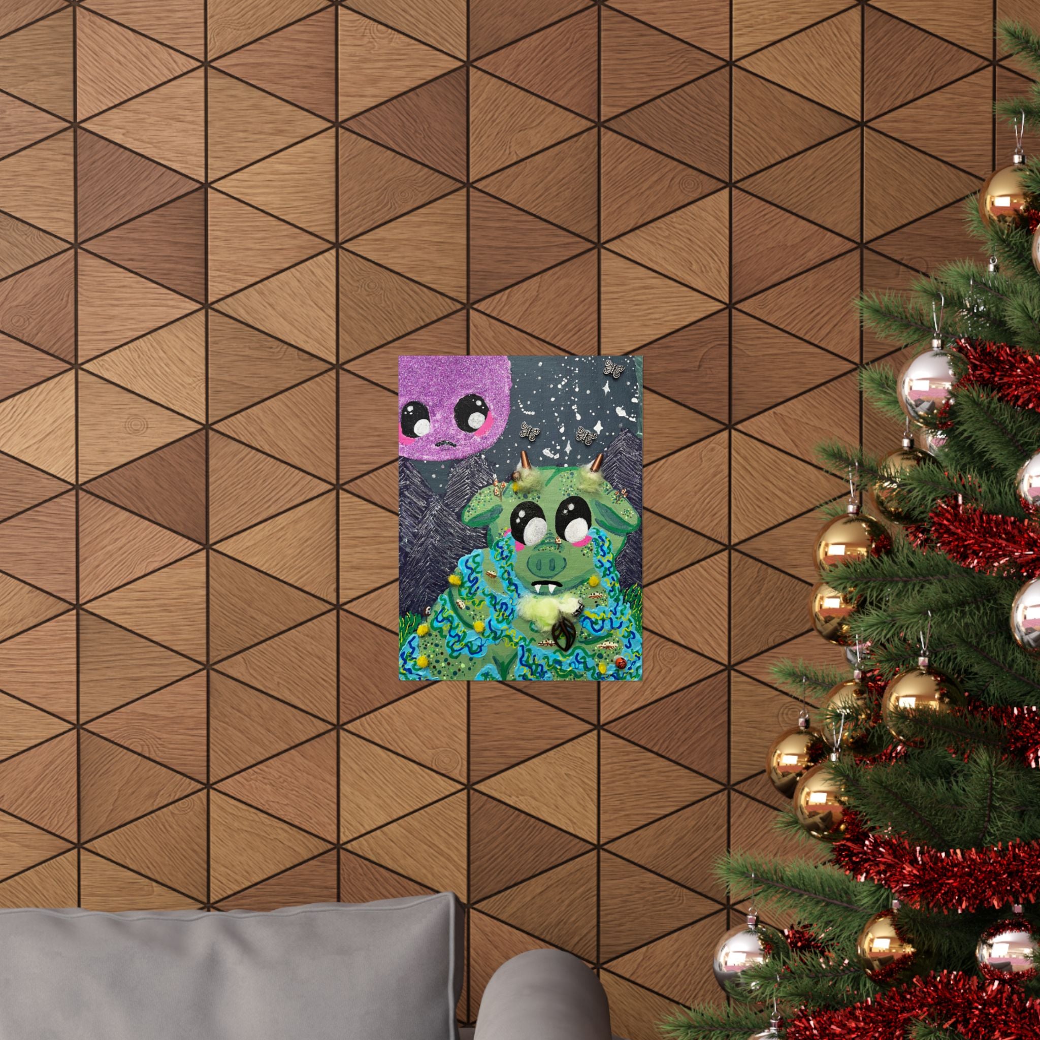 Cute Cryptid- Squonk Poster