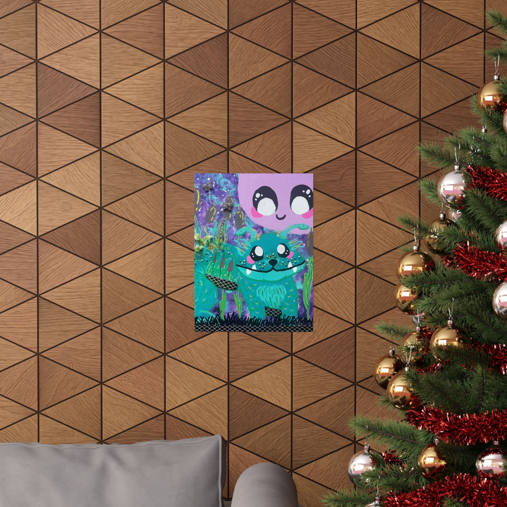 Cute Cryptid- Dobhar-Chu Poster