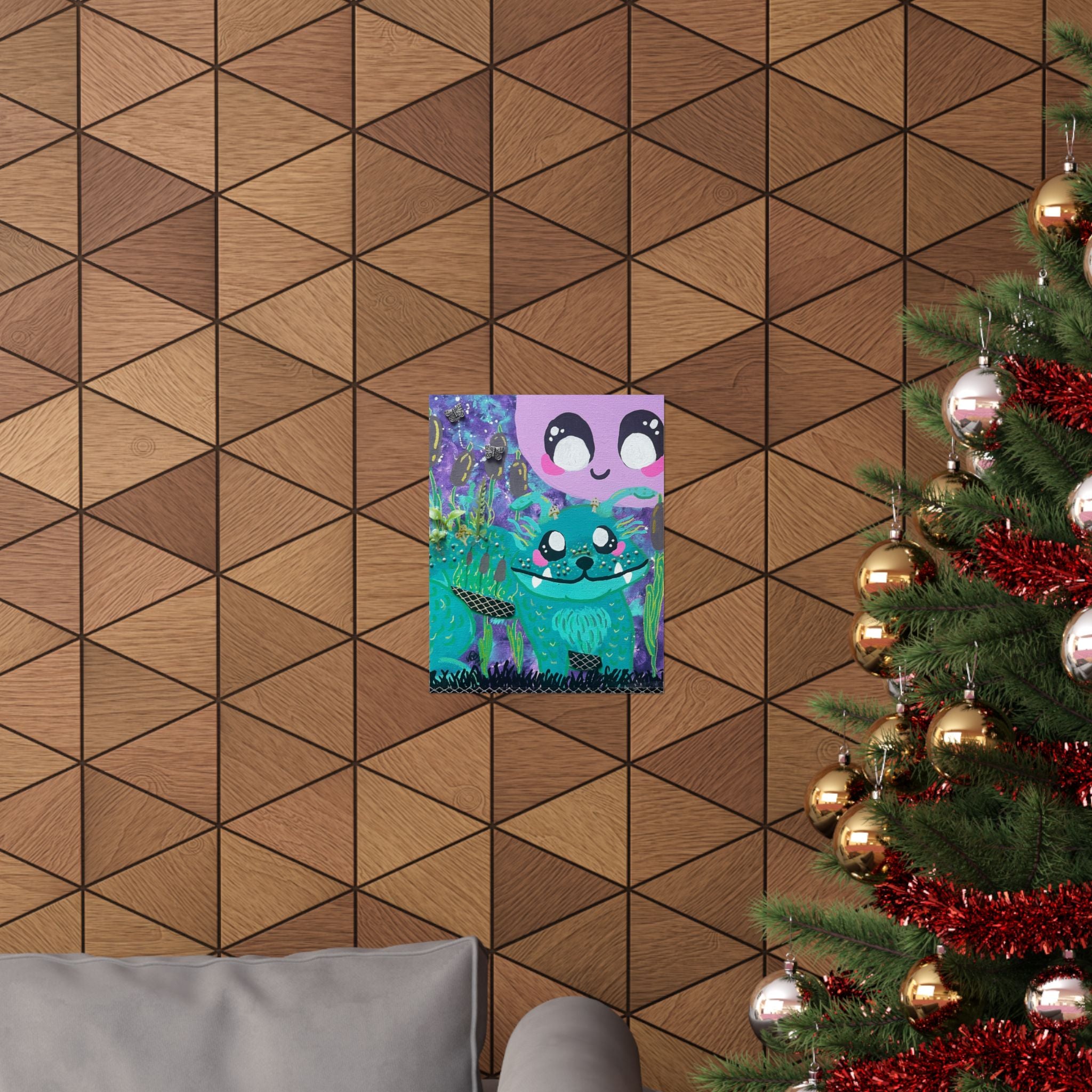 Cute Cryptid- Dobhar-Chu Poster